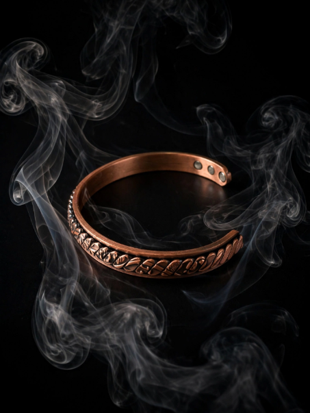 Copper Braided Bracelet