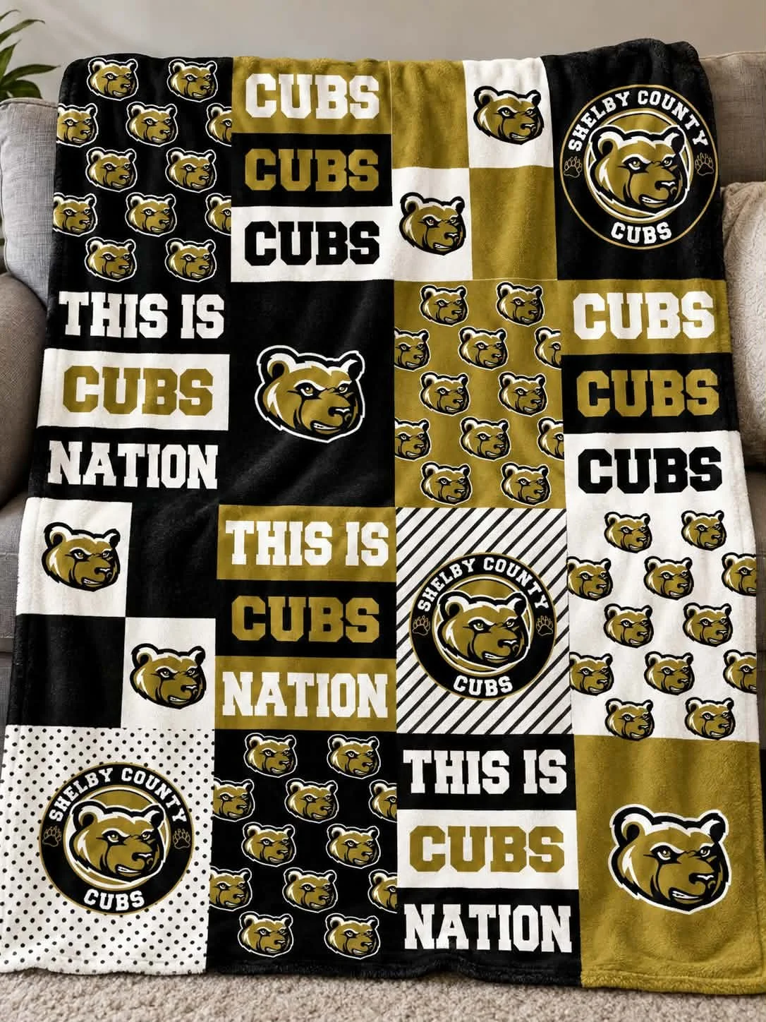 Spirit Blanket - Shelby County Cubs