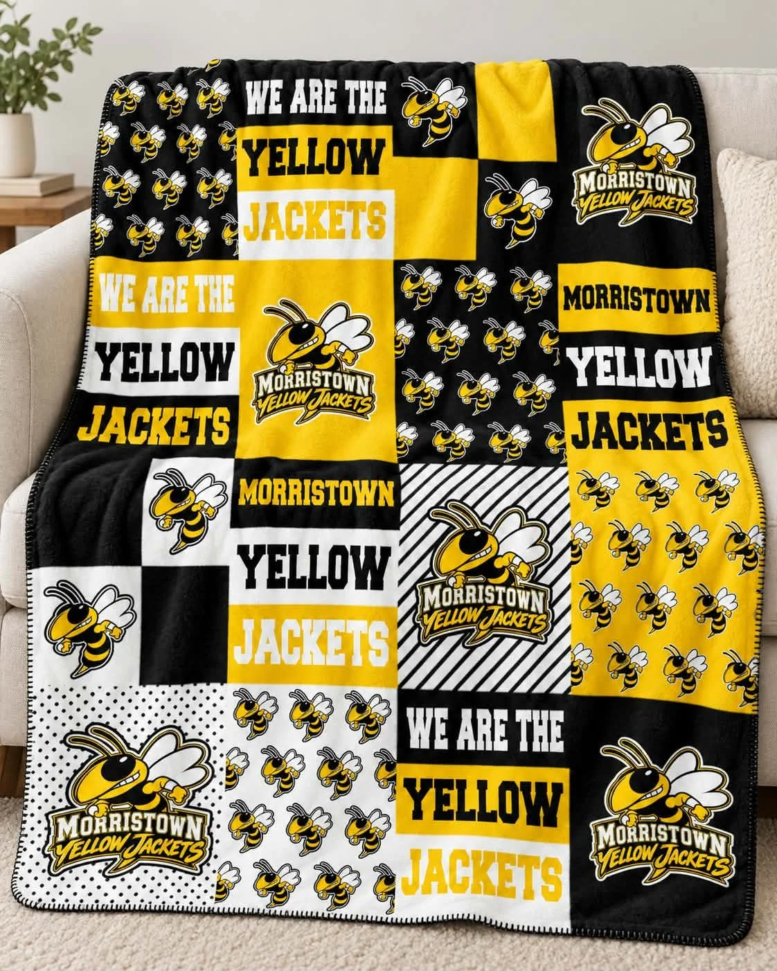 Spirit Blanket - Morristown Yellowjackets