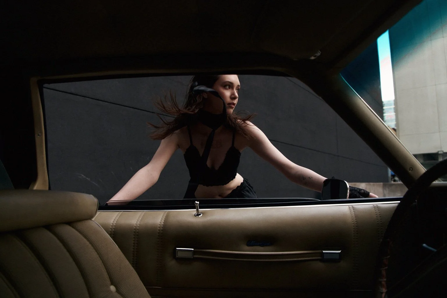 Luxury Fashion Model Editorial – Noirvellel