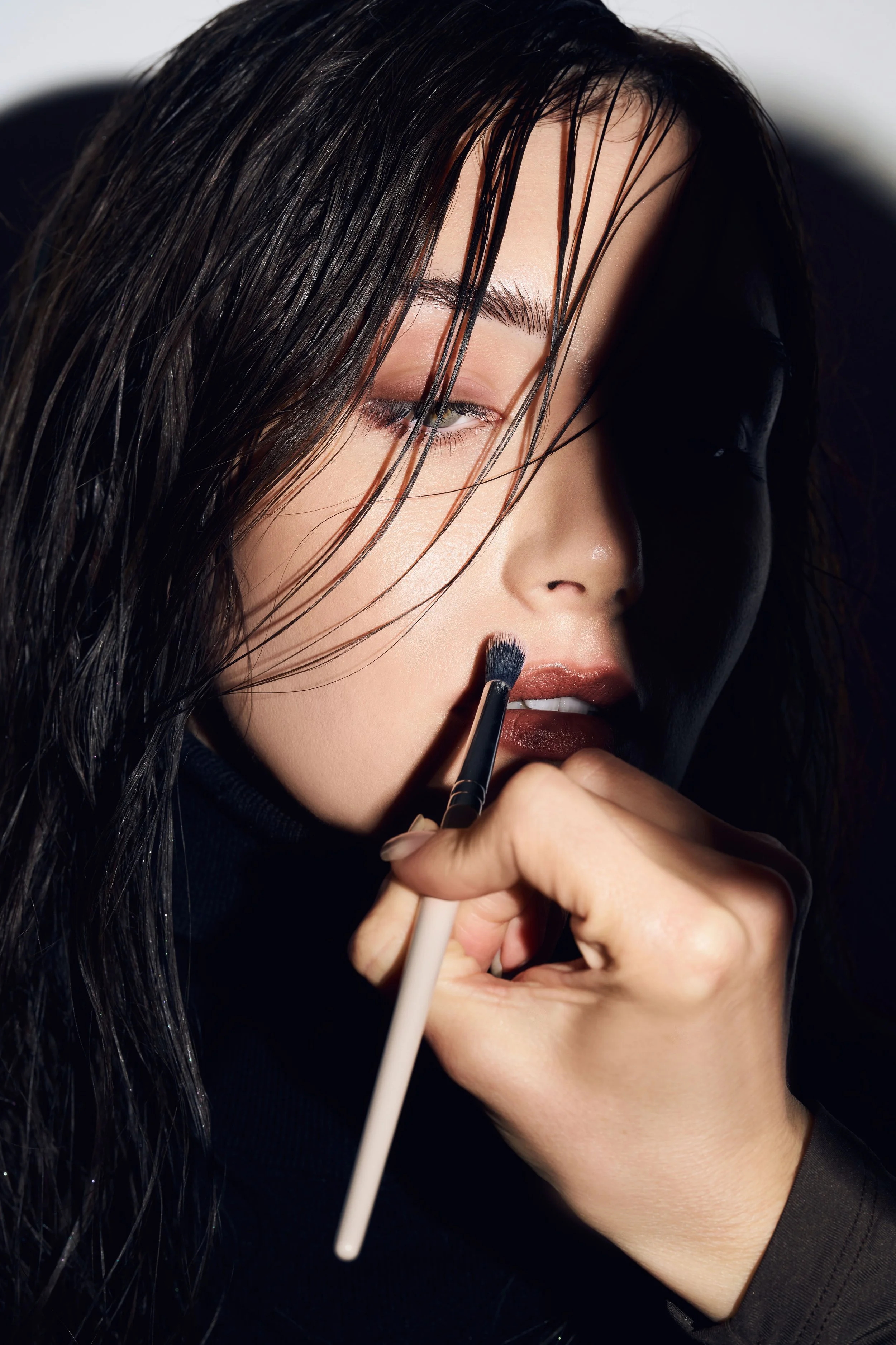  Fashion Beauty Model Backstage Portrait – Noirvellel
