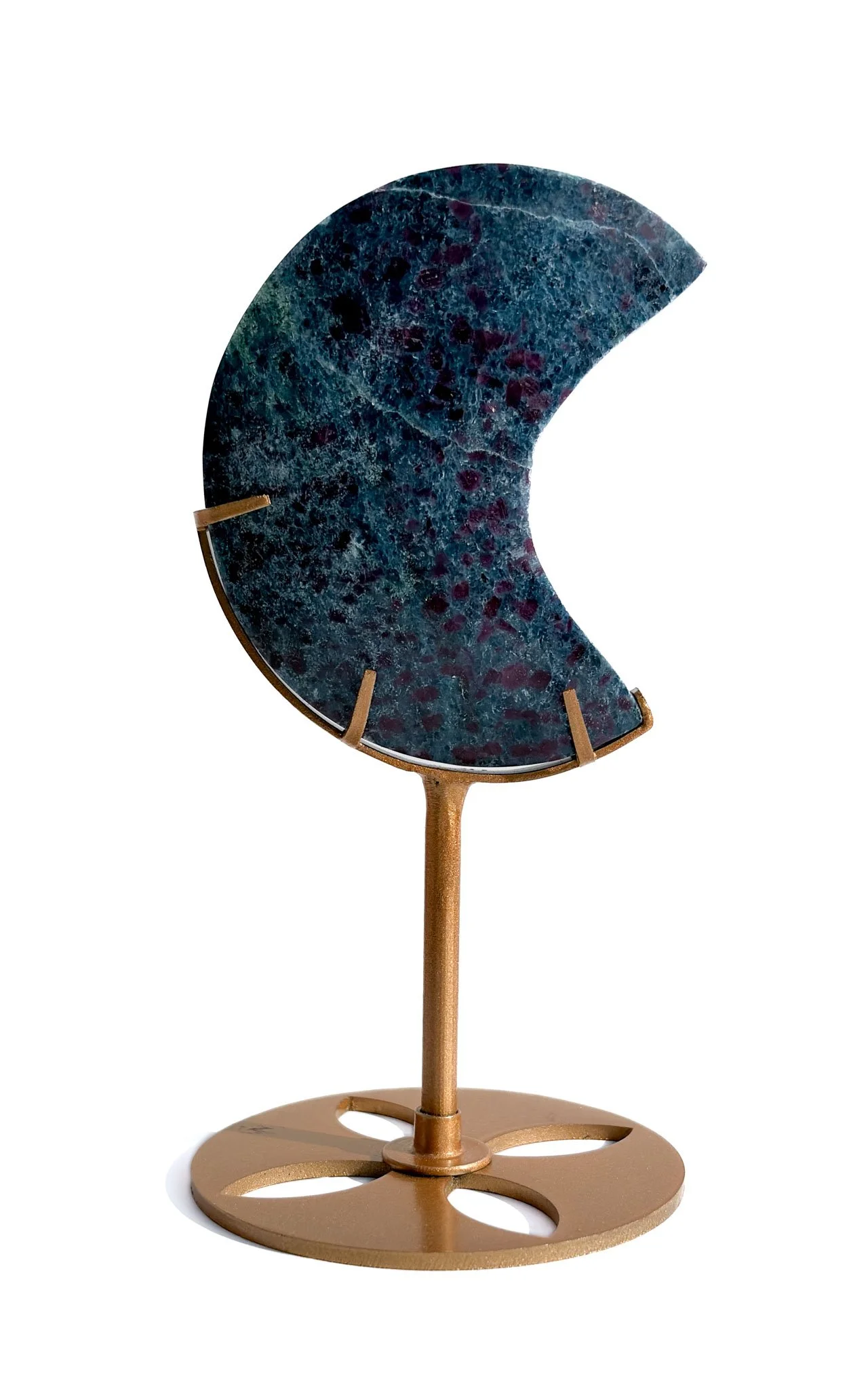Ruby Zoisite With Blue Kyanite Crystal Moon- Option E-2.jpg