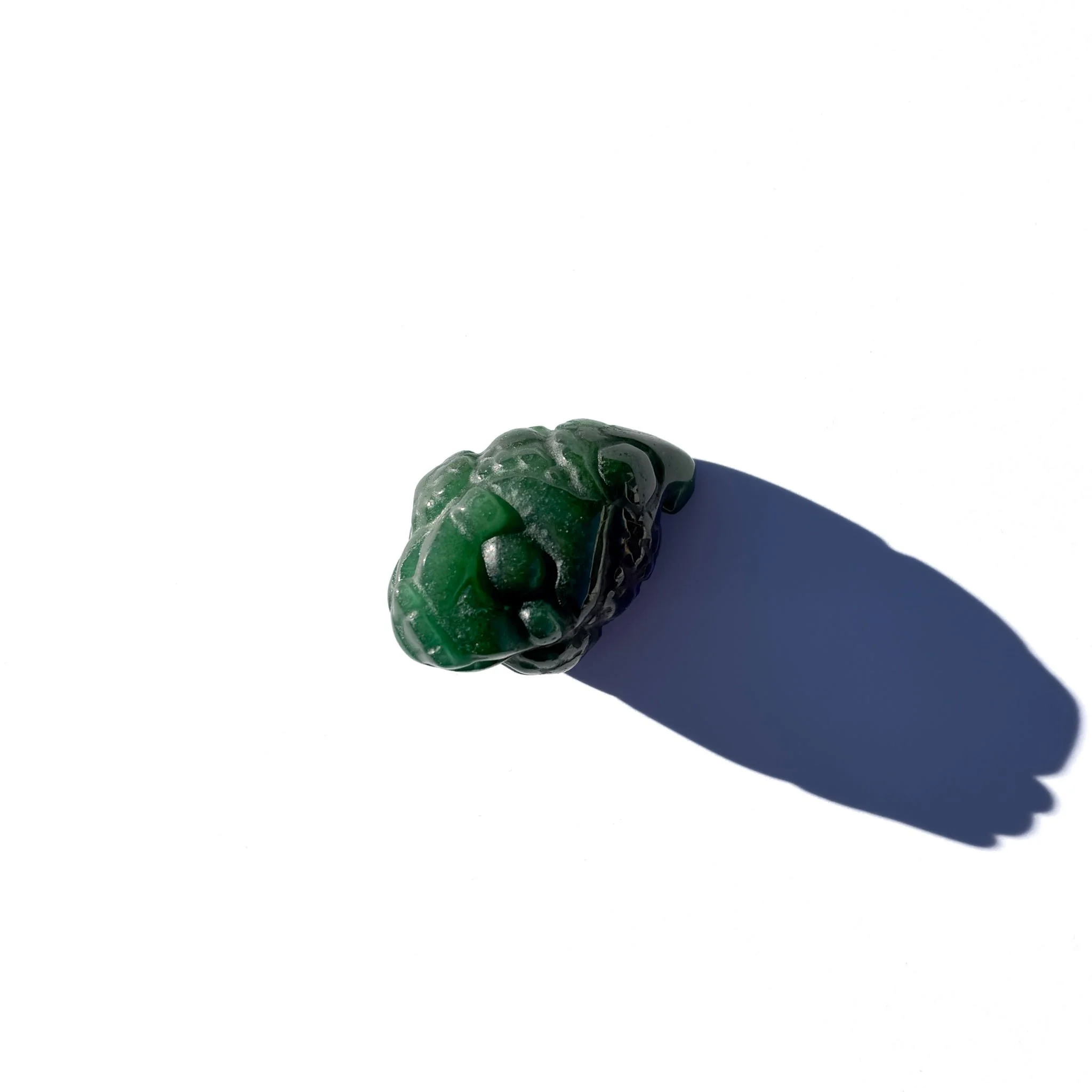 Green Aventurine Mini Money Toad: The Opportunity Magnet