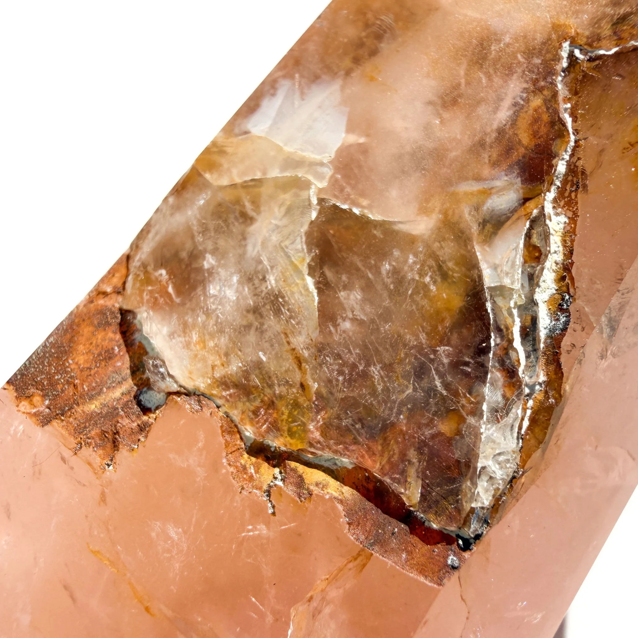 Rose Quartz & Golden Healer Crystal Tower- Option C-3.jpg