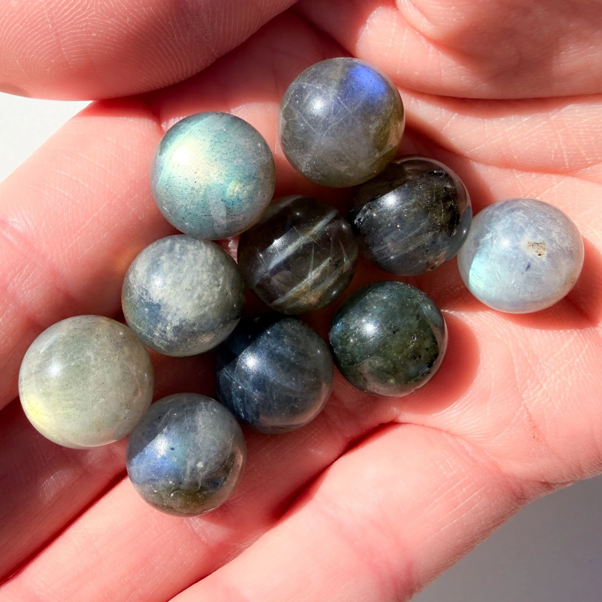 Labradorite Flashy Extra Mini Crystal Spheres-1.jpg
