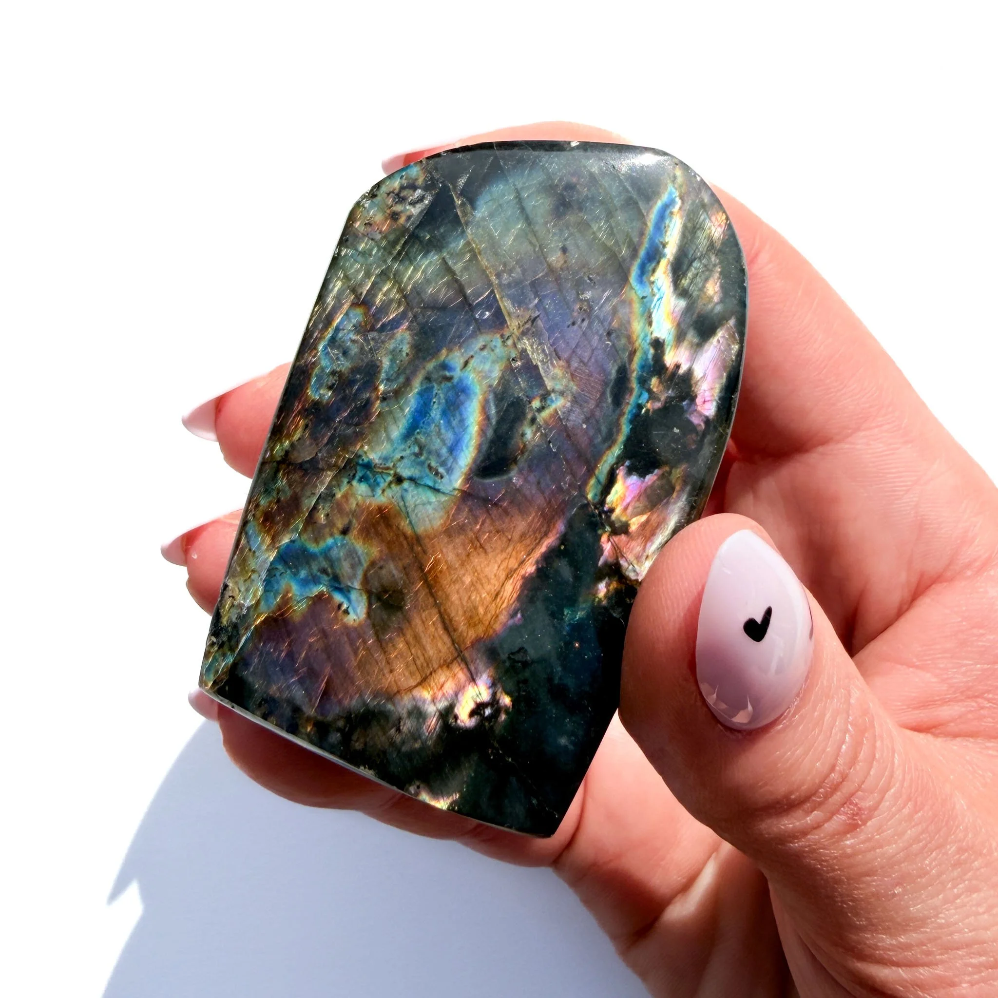 Flashy Labradorite Crystal Freeform