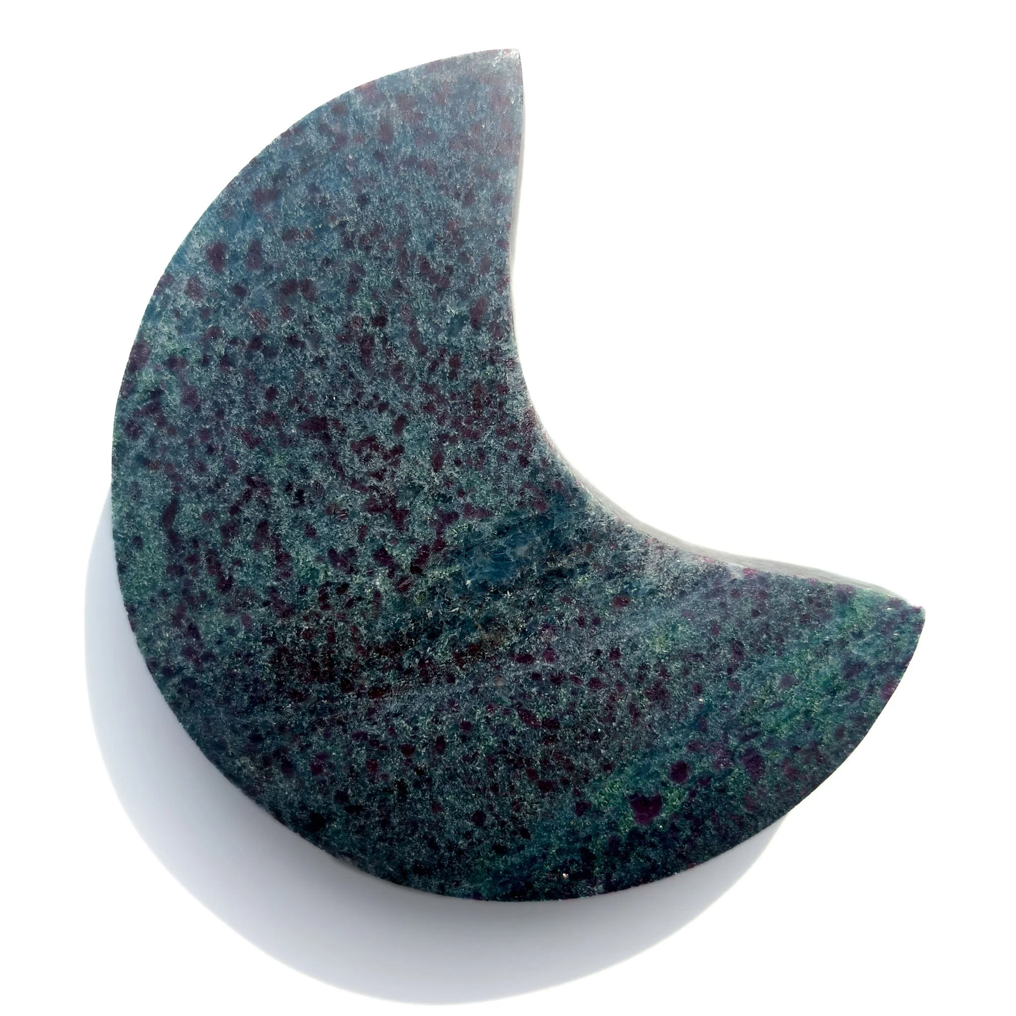 Ruby Zoisite With Blue Kyanite Crystal Moon- Option C-5.jpg