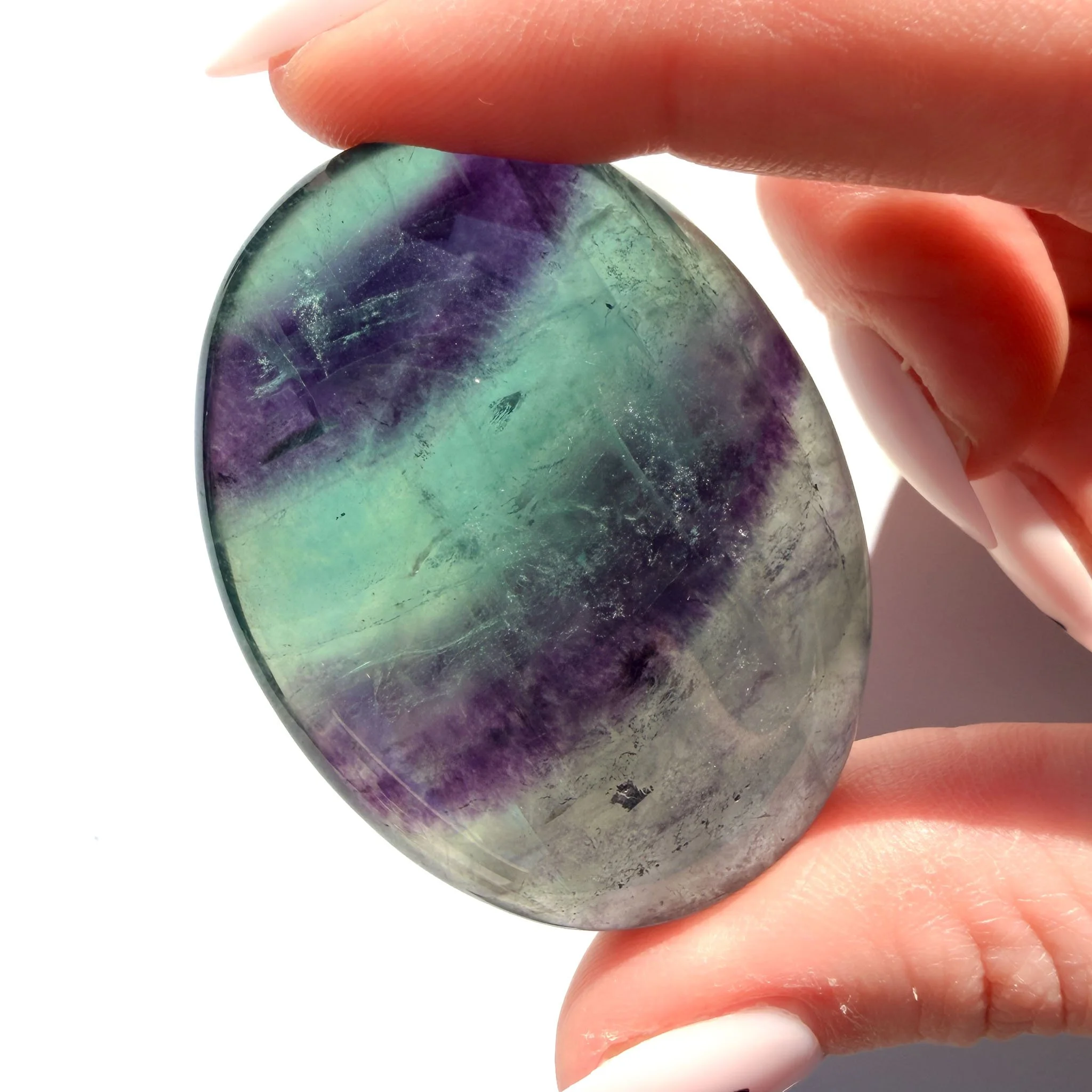 Rainbow Fluorite Palmstone- Small Option G-1.jpg
