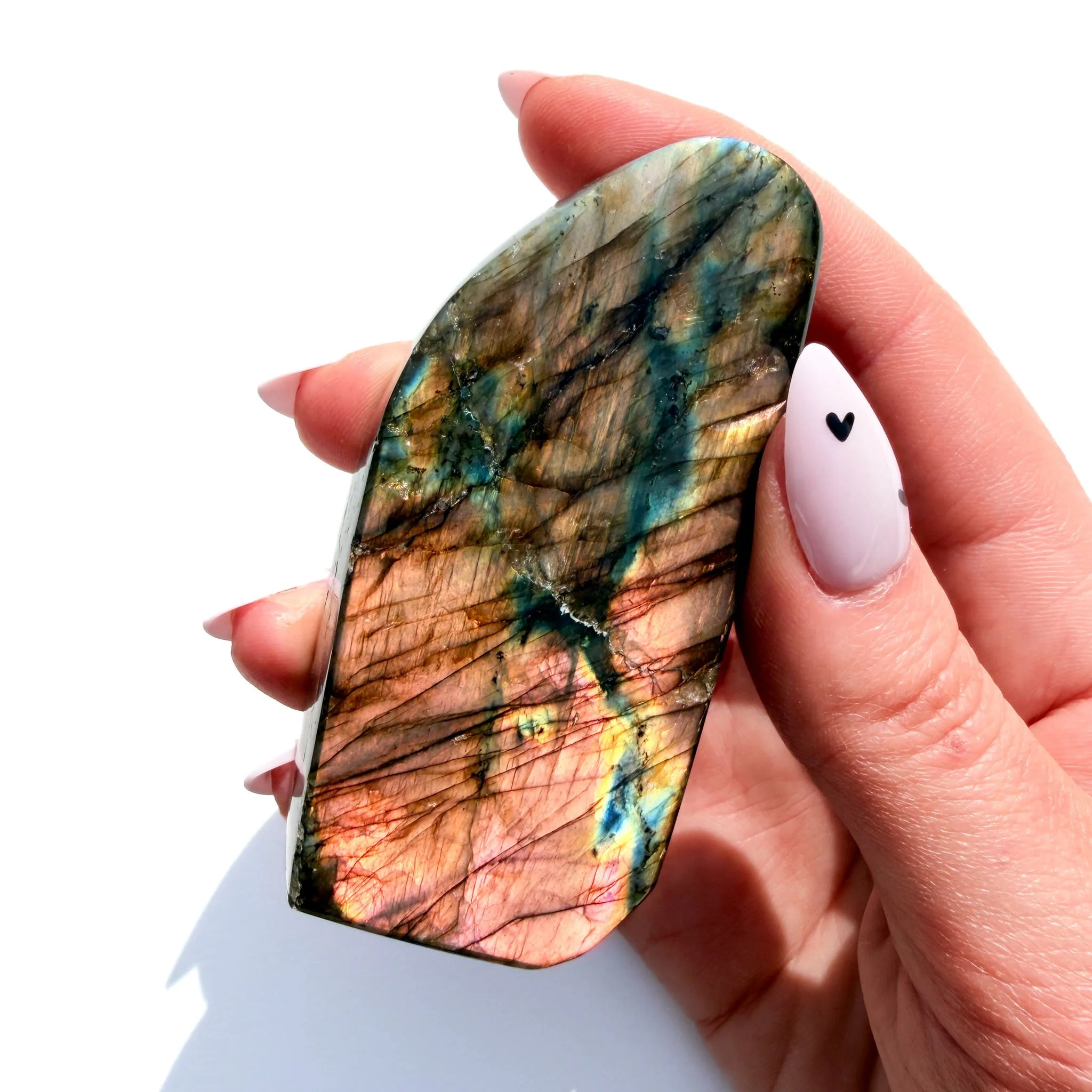 Flashy Labradorite Crystal Freeform