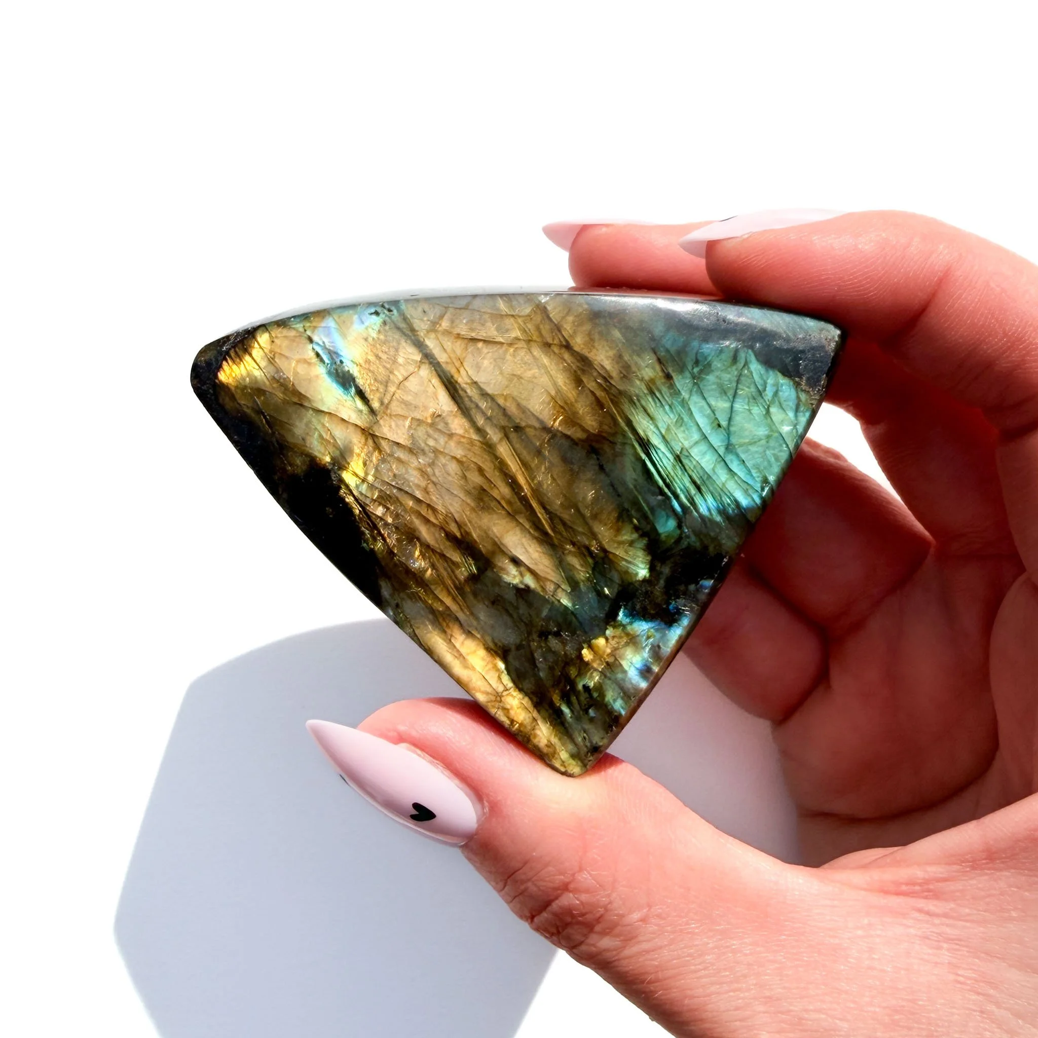 Flashy Labradorite Crystal Freeform