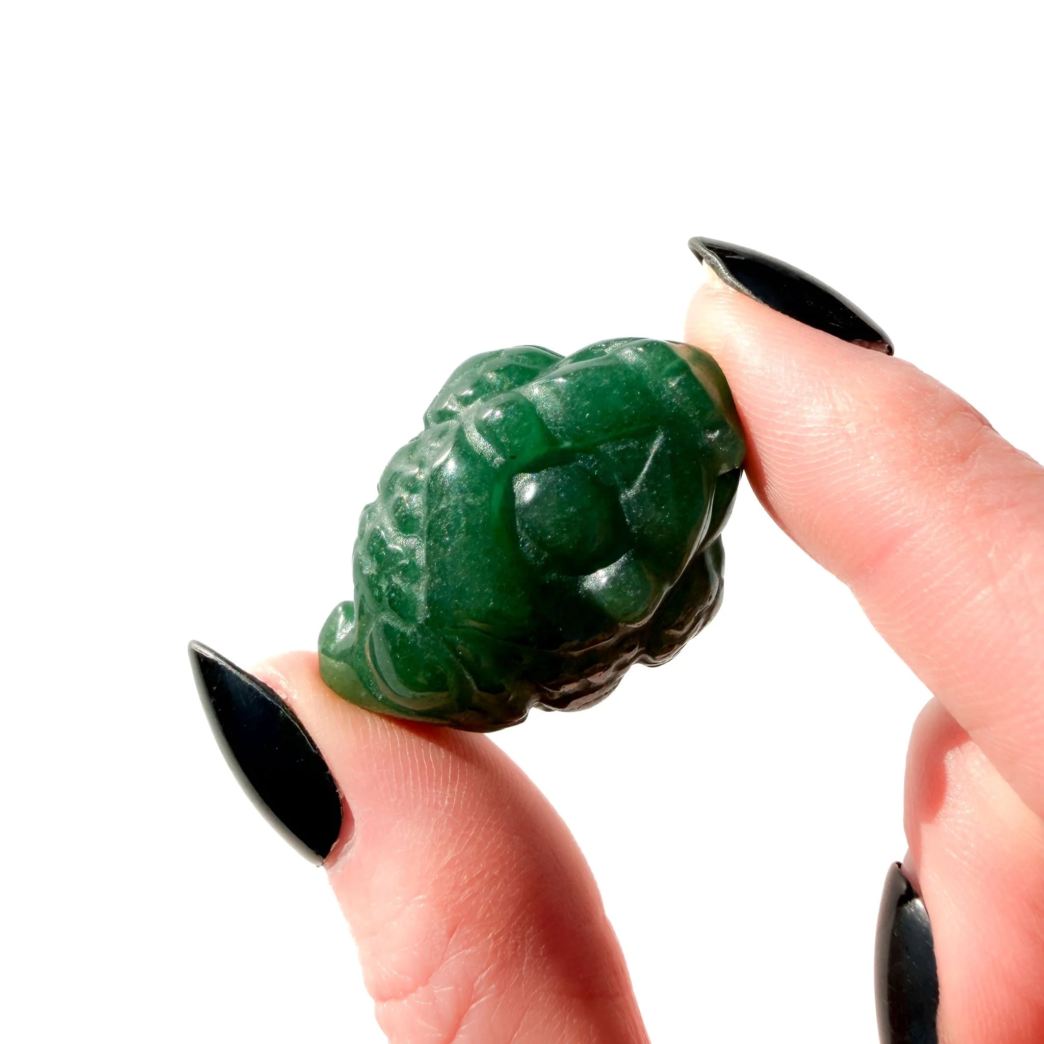 Green Aventurine Mini Crystal Money Toad- The Opportunity Magnet-2.jpg