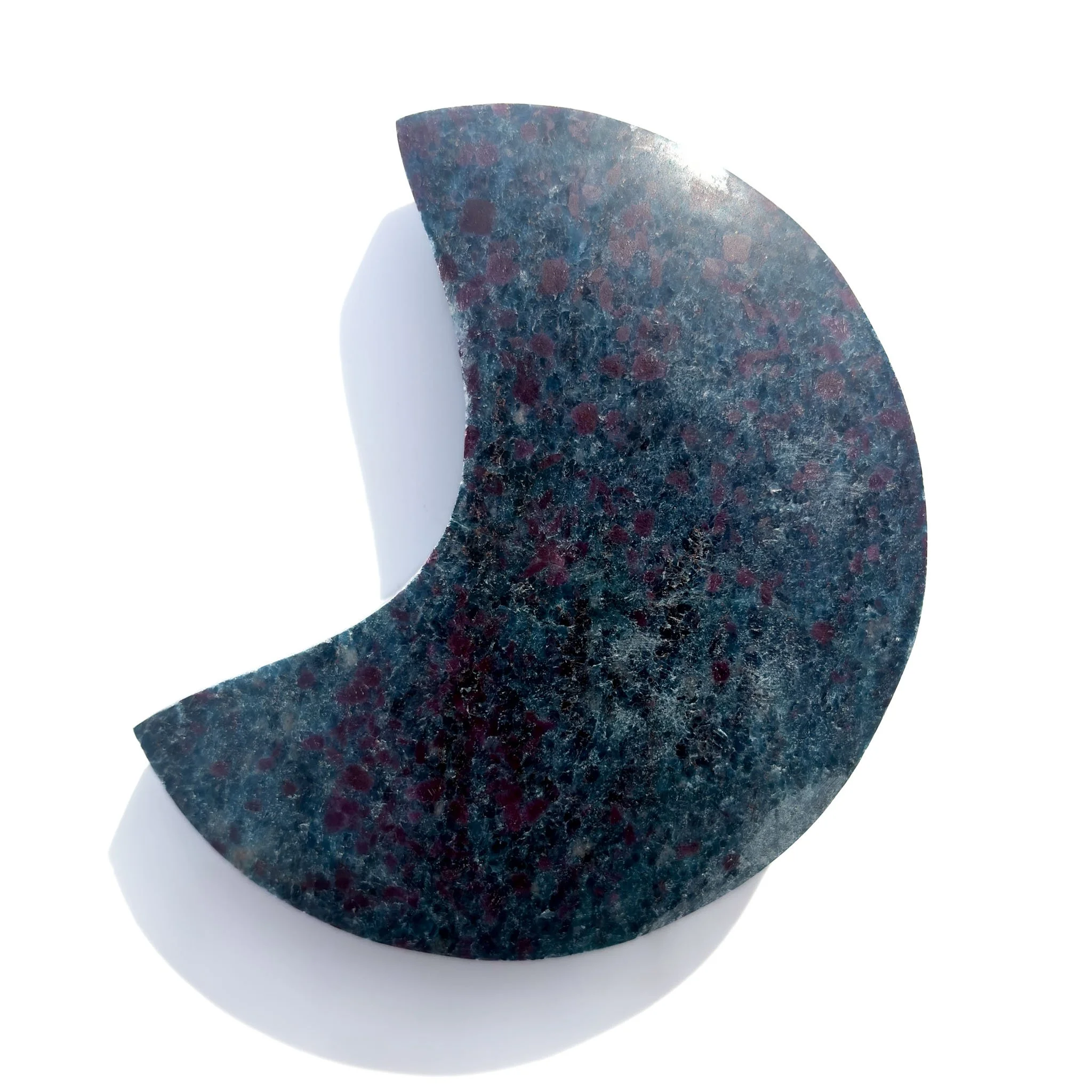 Ruby Zoisite With Blue Kyanite Crystal Moon- Option A-4.jpg