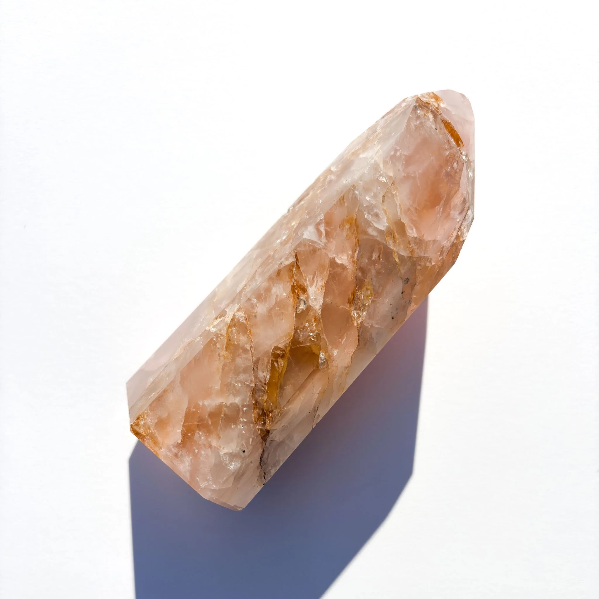 Rose Quartz & Golden Healer Crystal Tower- Option A-3.jpg