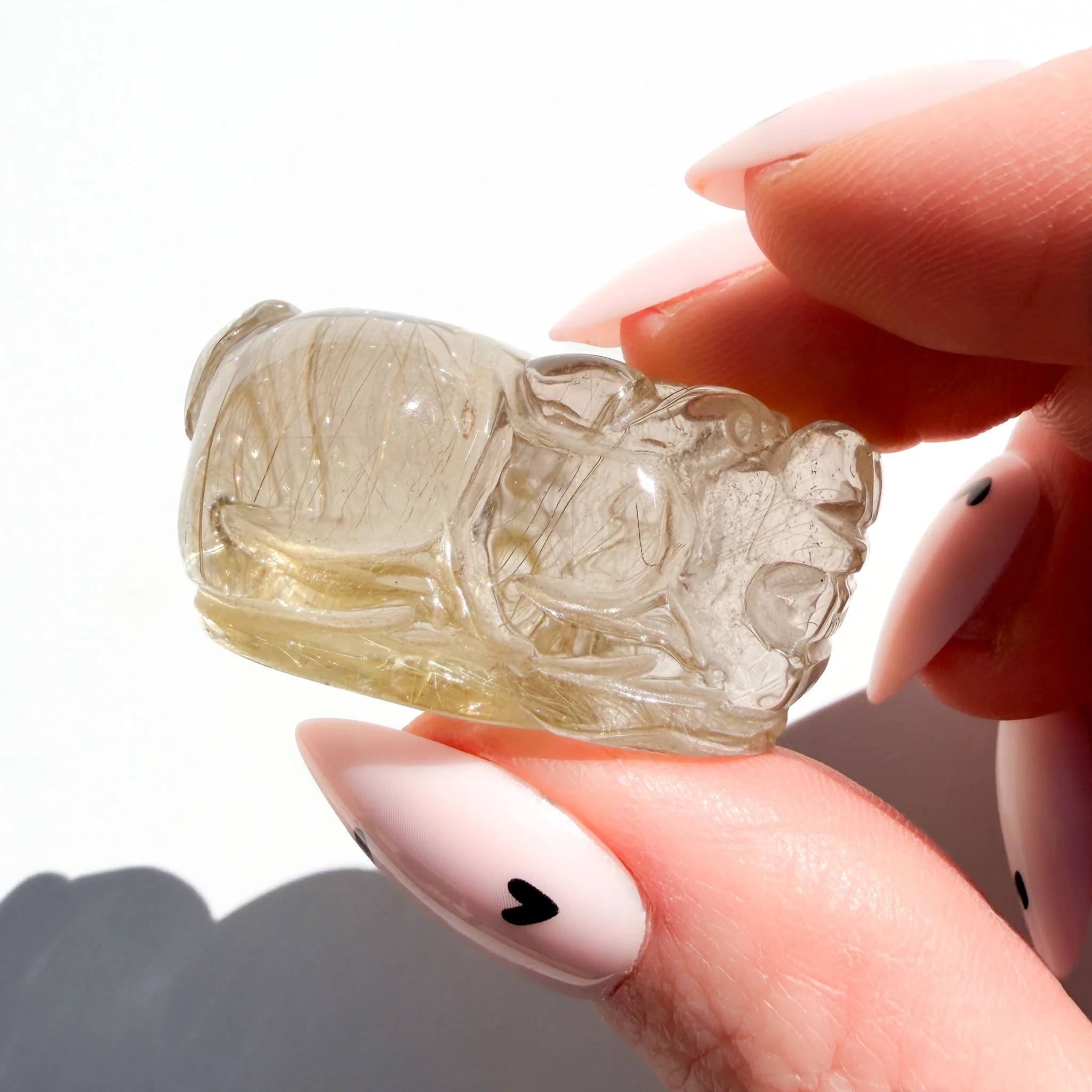 Golden Rutile Quartz Manifesting Crystal Pixiu-3.jpg