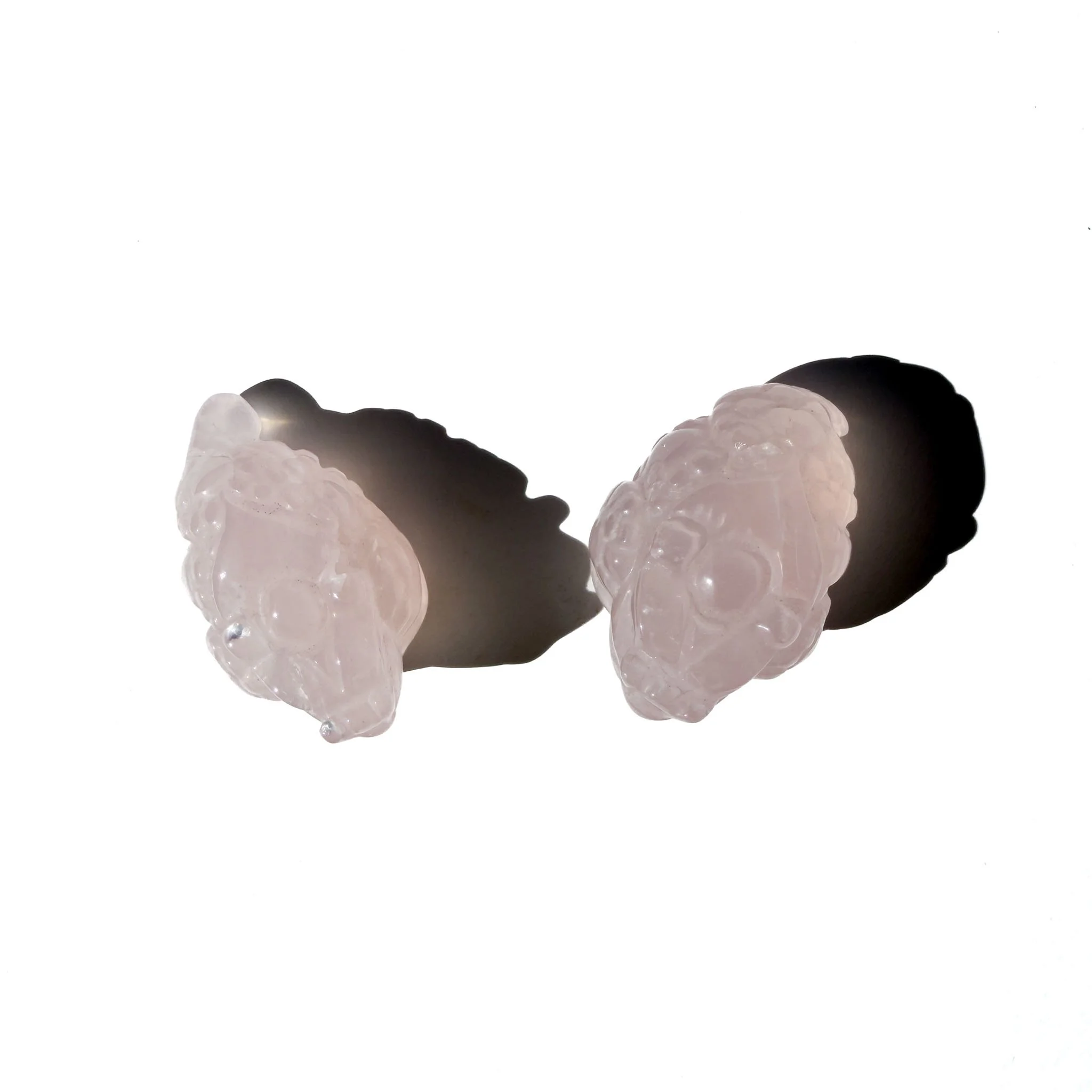Rose Quartz Mini Crystal Money Toad: The Harmoniser
