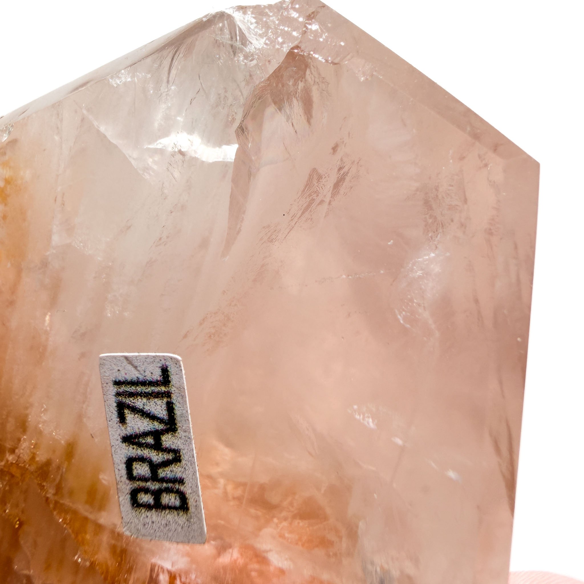 Rose Quartz & Golden Healer Crystal Tower- Option A-1.jpg