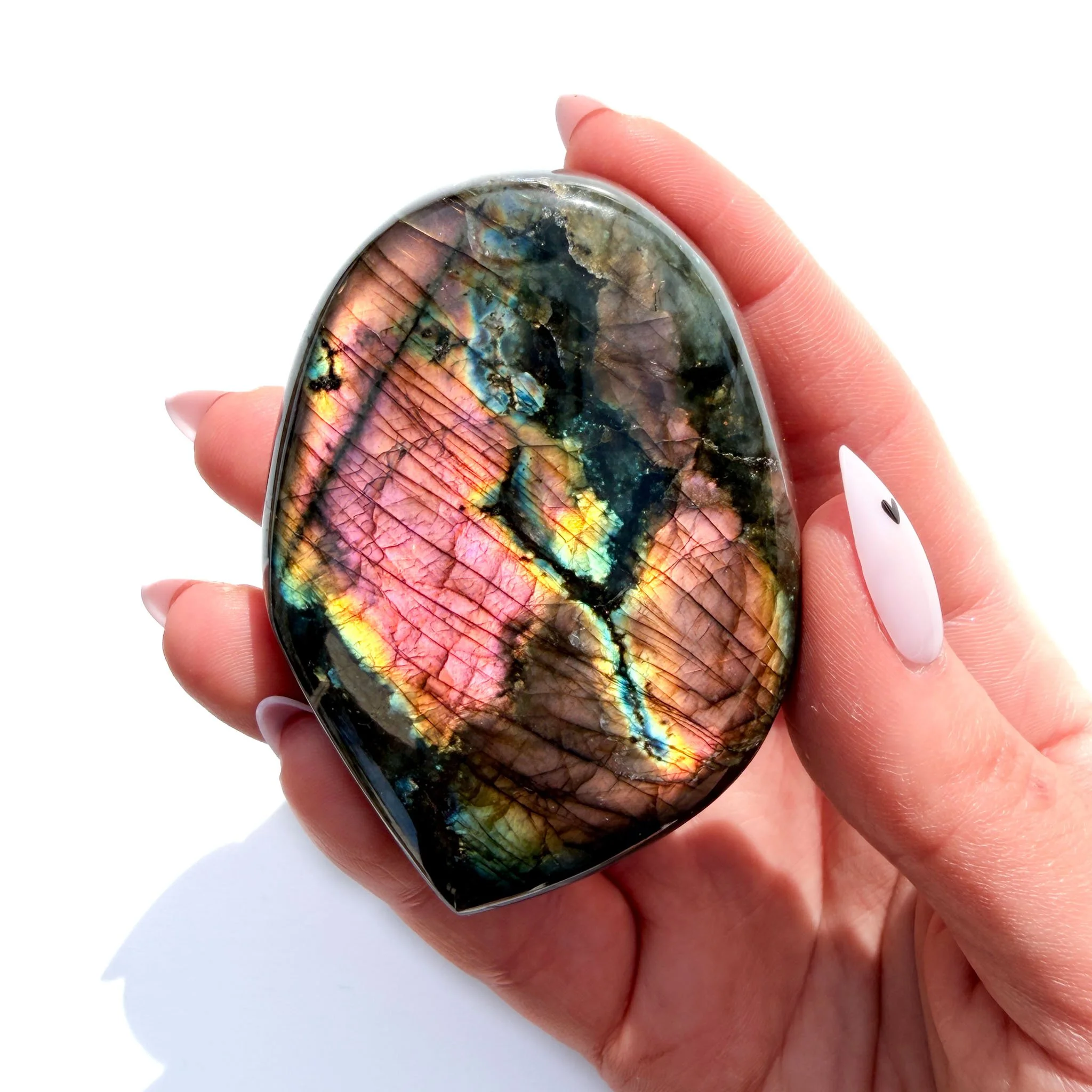 Flashy Labradorite Crystal Freeform