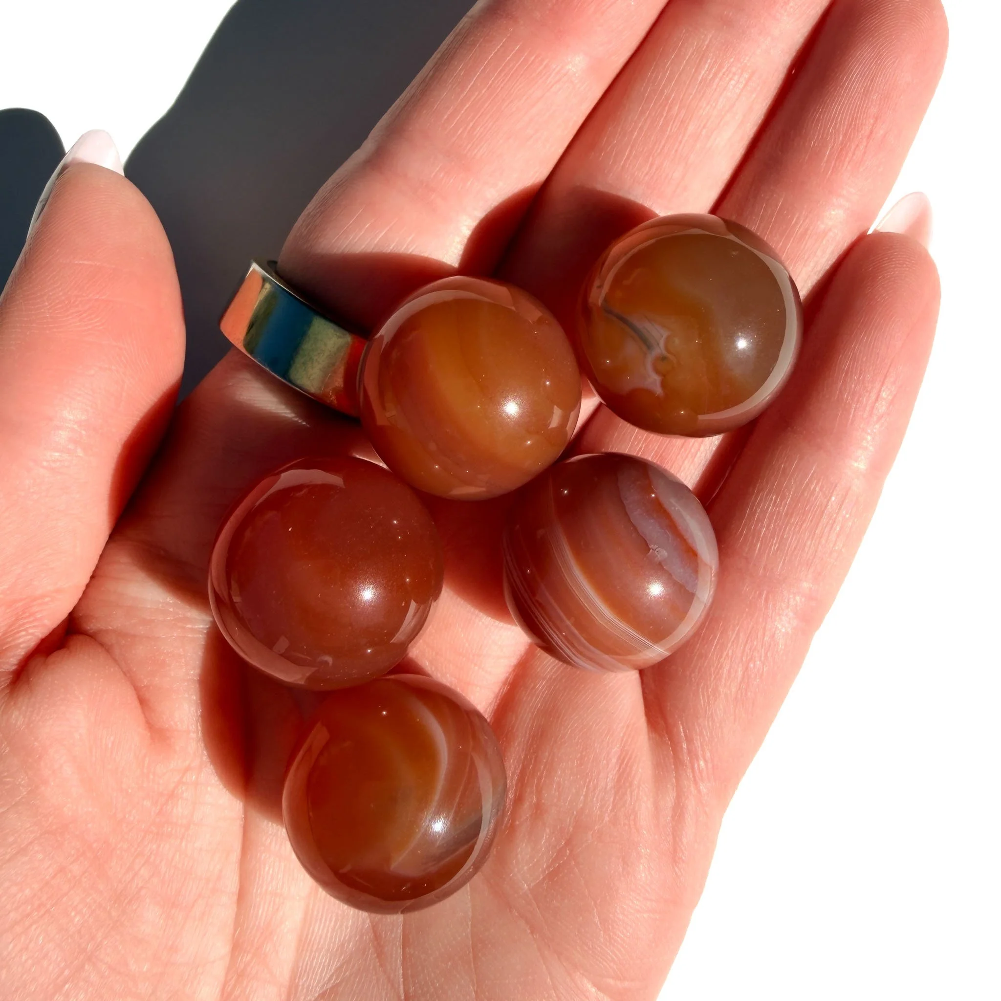 Carnelian Mini Crystal Sphere-2.jpg