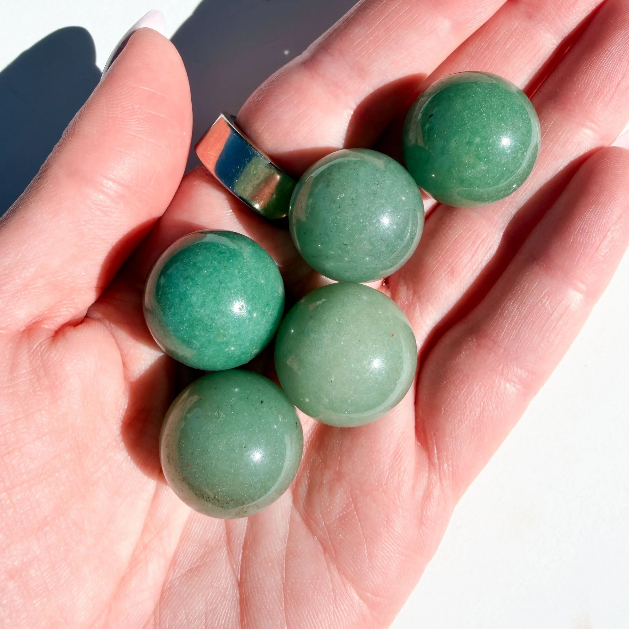 Green Aventurine Mini Crystal Sphere