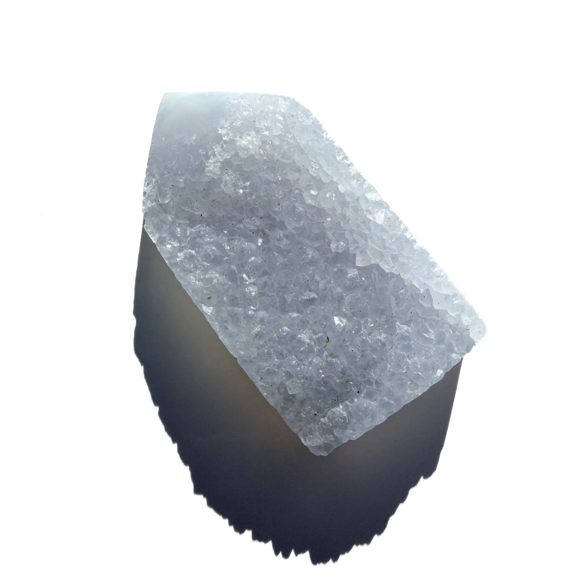 Blue Chalcedony Druzy Crystal Tower — Imperfectly Perfect *sale*