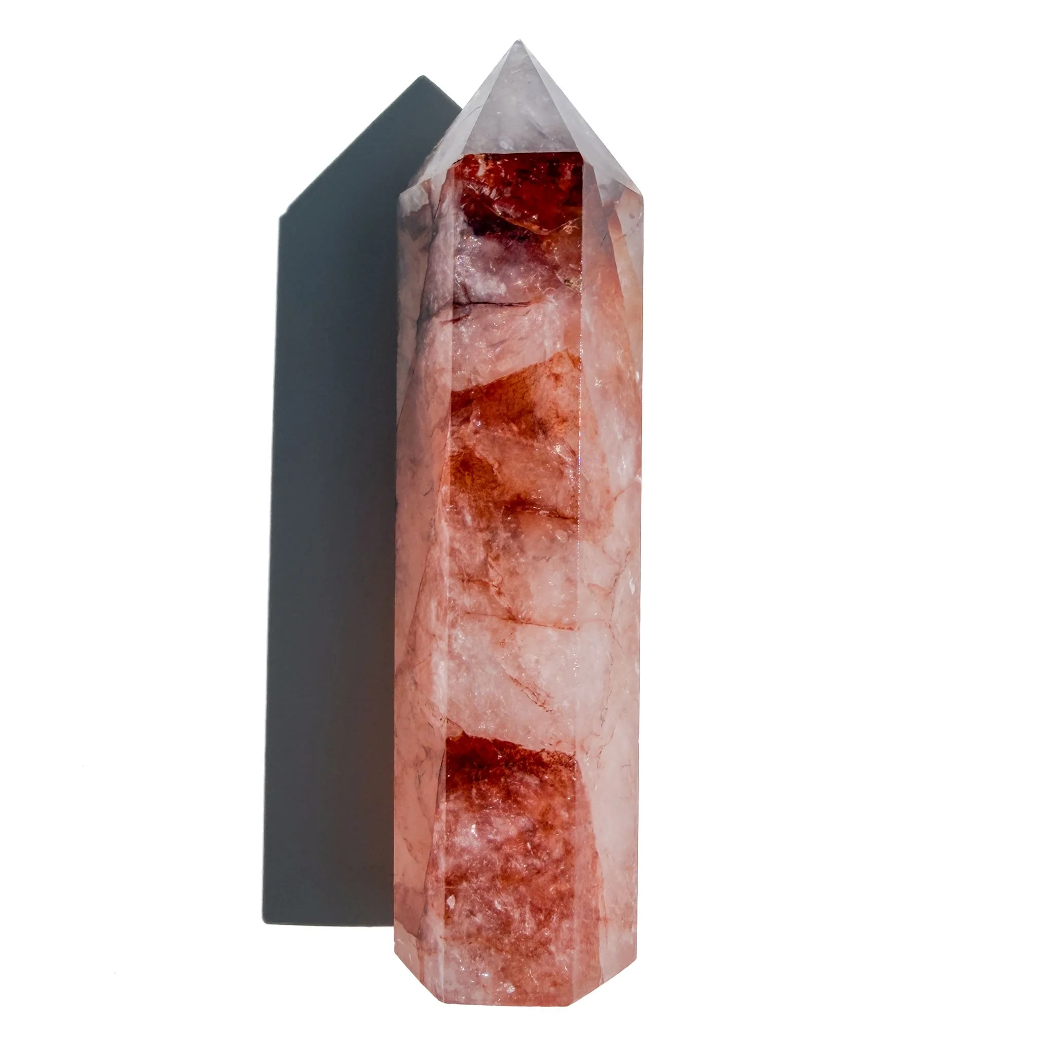 Fire Quartz Crystal Tower — Perfectly Imperfect *sale*