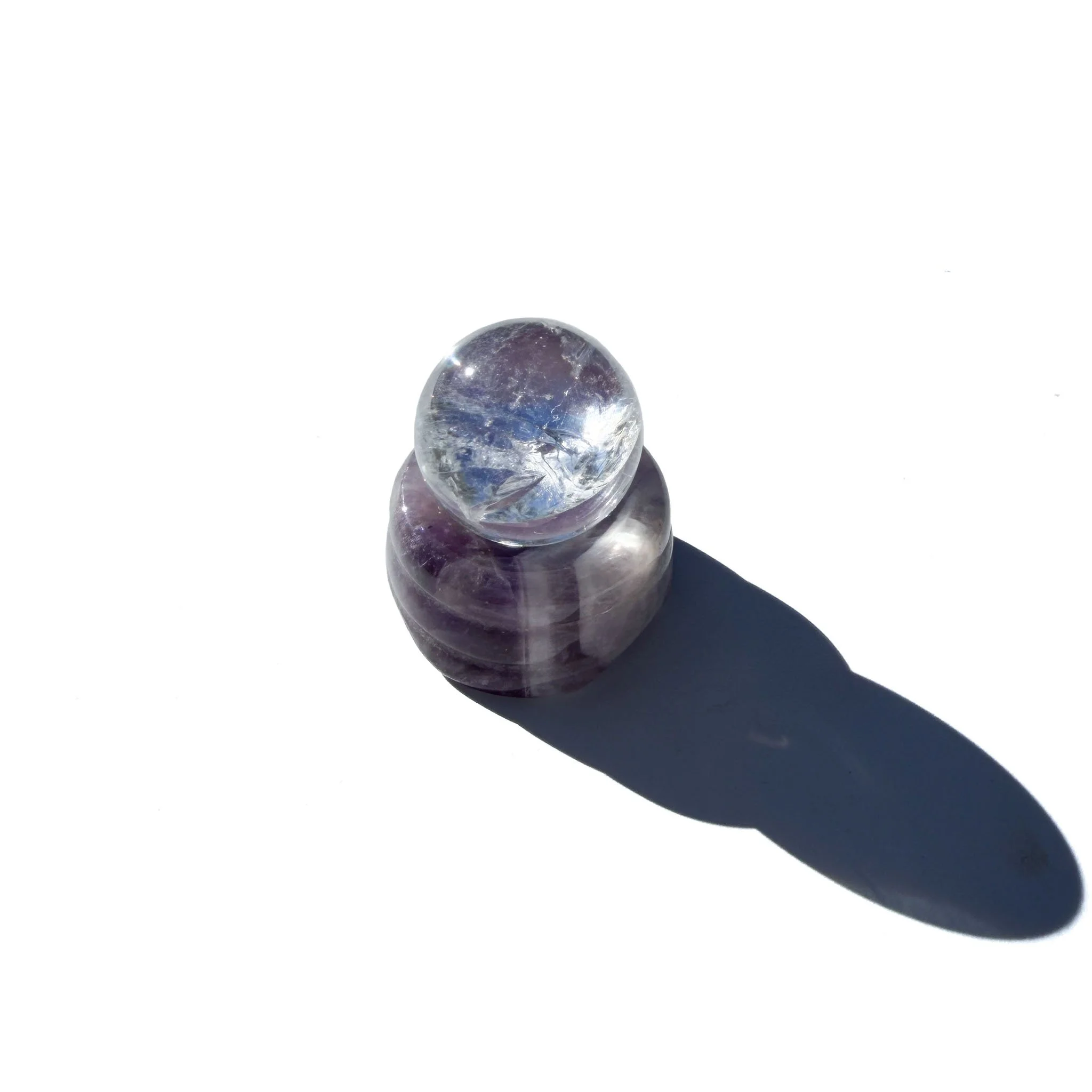 Clear Quartz Crystal Mini Spheres With Rainbows-1.jpg
