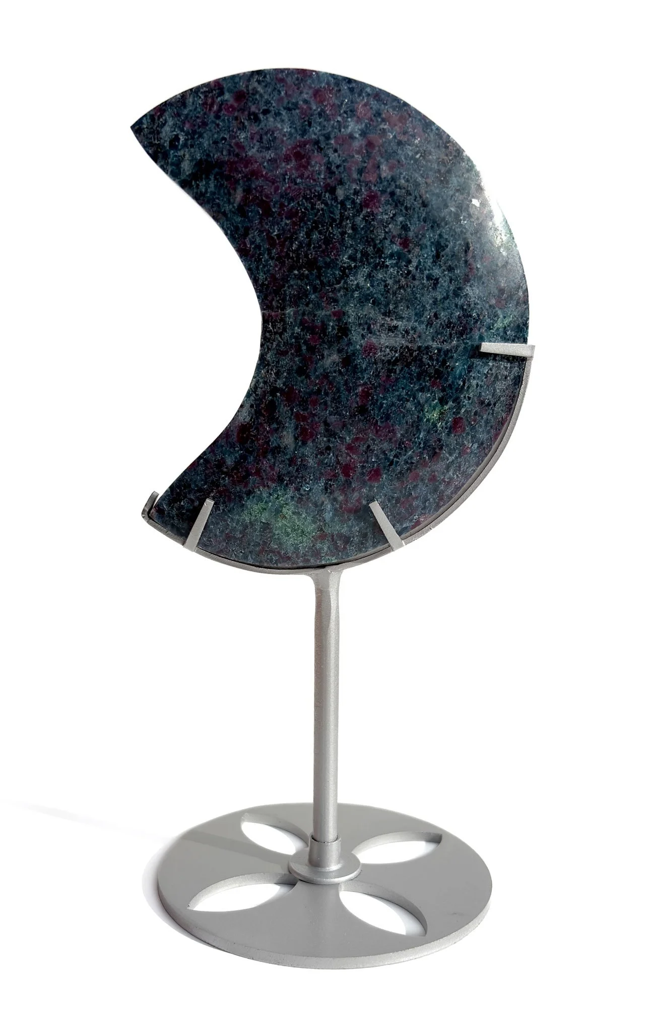 Ruby Zoisite With Blue Kyanite Crystal Moon- Option B-1.jpg