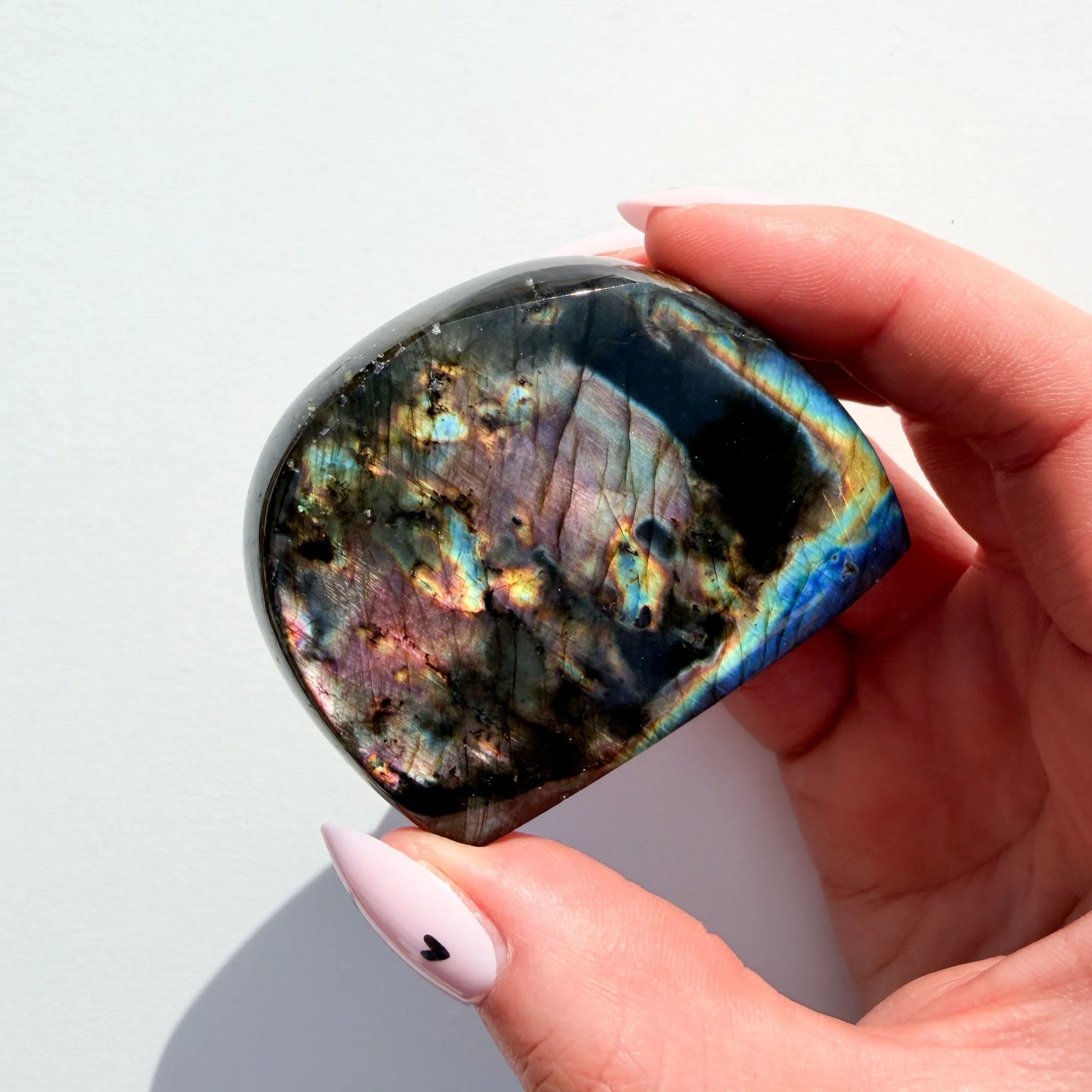 Flashy Labradorite Crystal Freeform