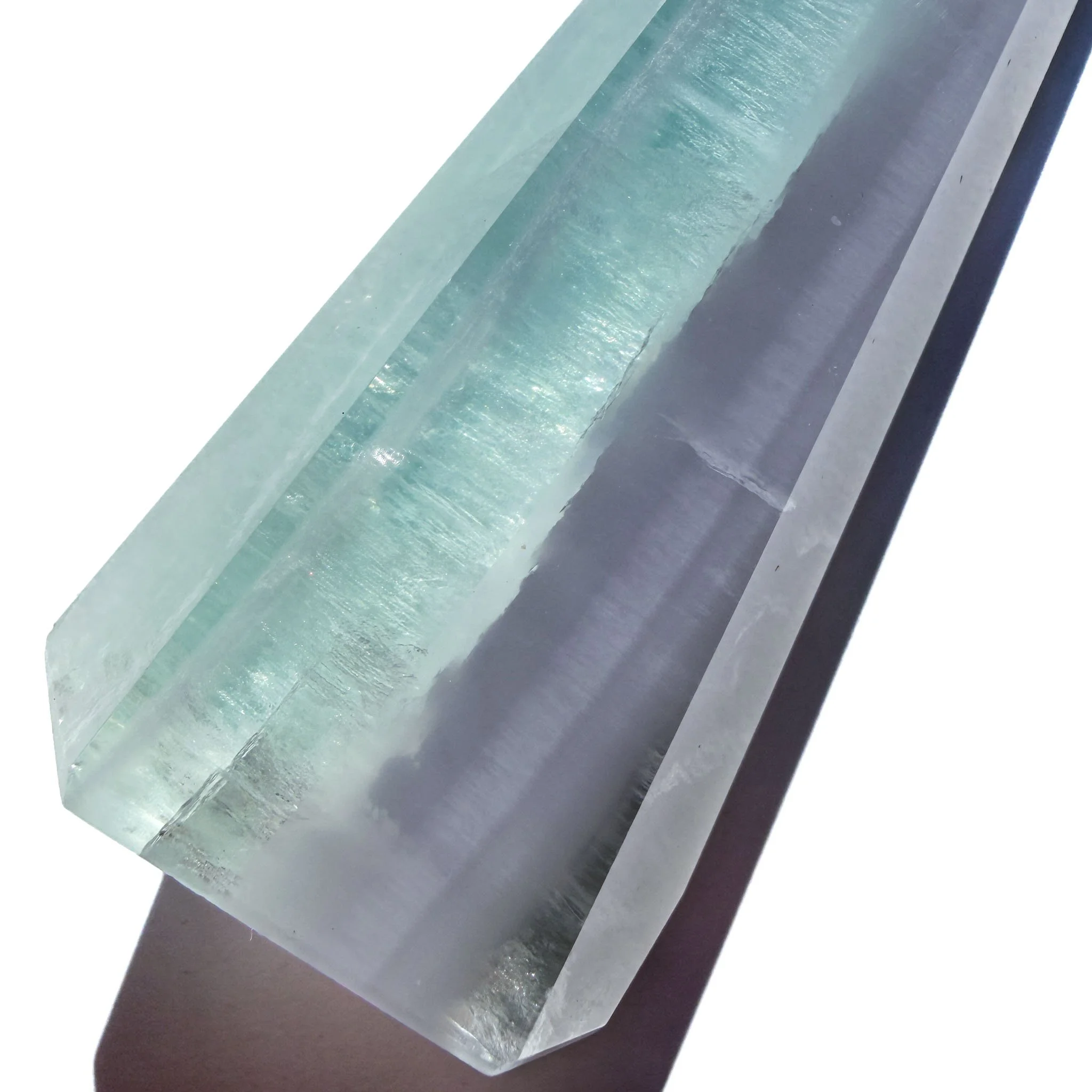 Lavender & Green Fluorite Crystal Tower-2.jpg