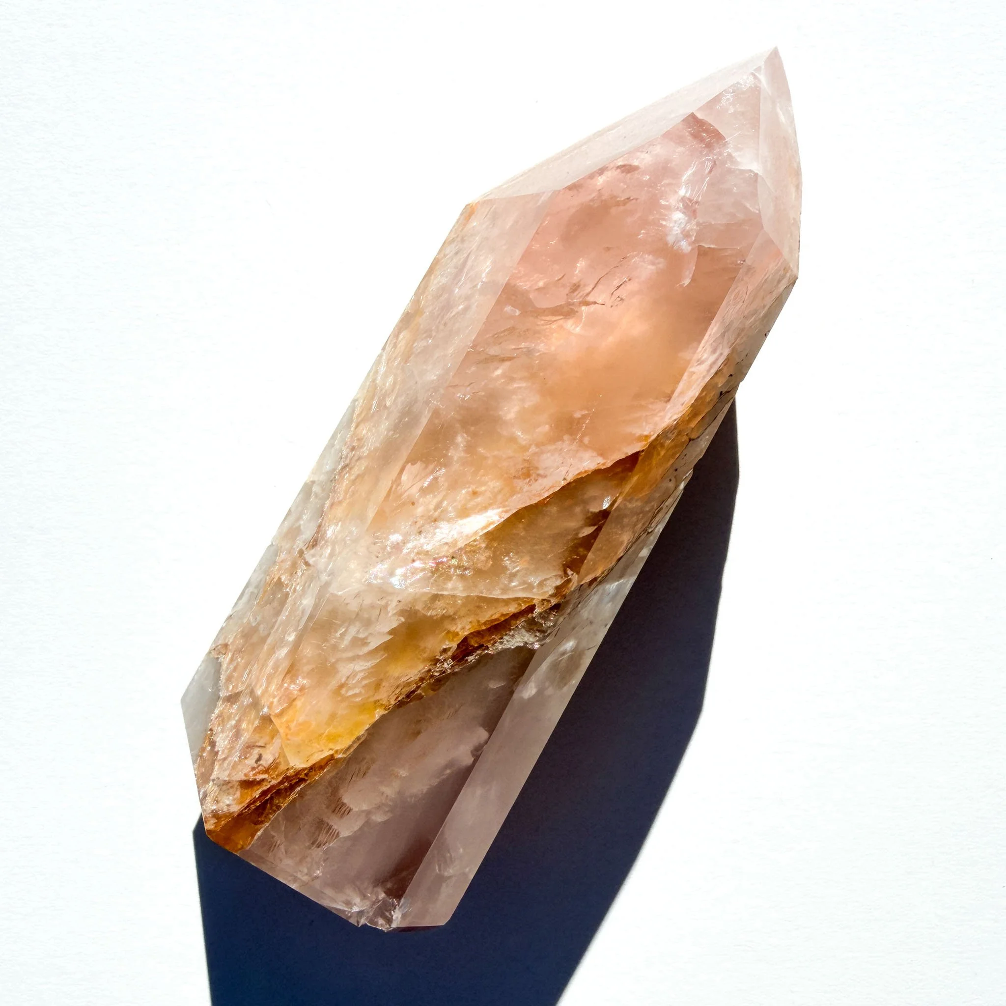Rose Quartz & Golden Healer Crystal Tower- Option A-5.jpg