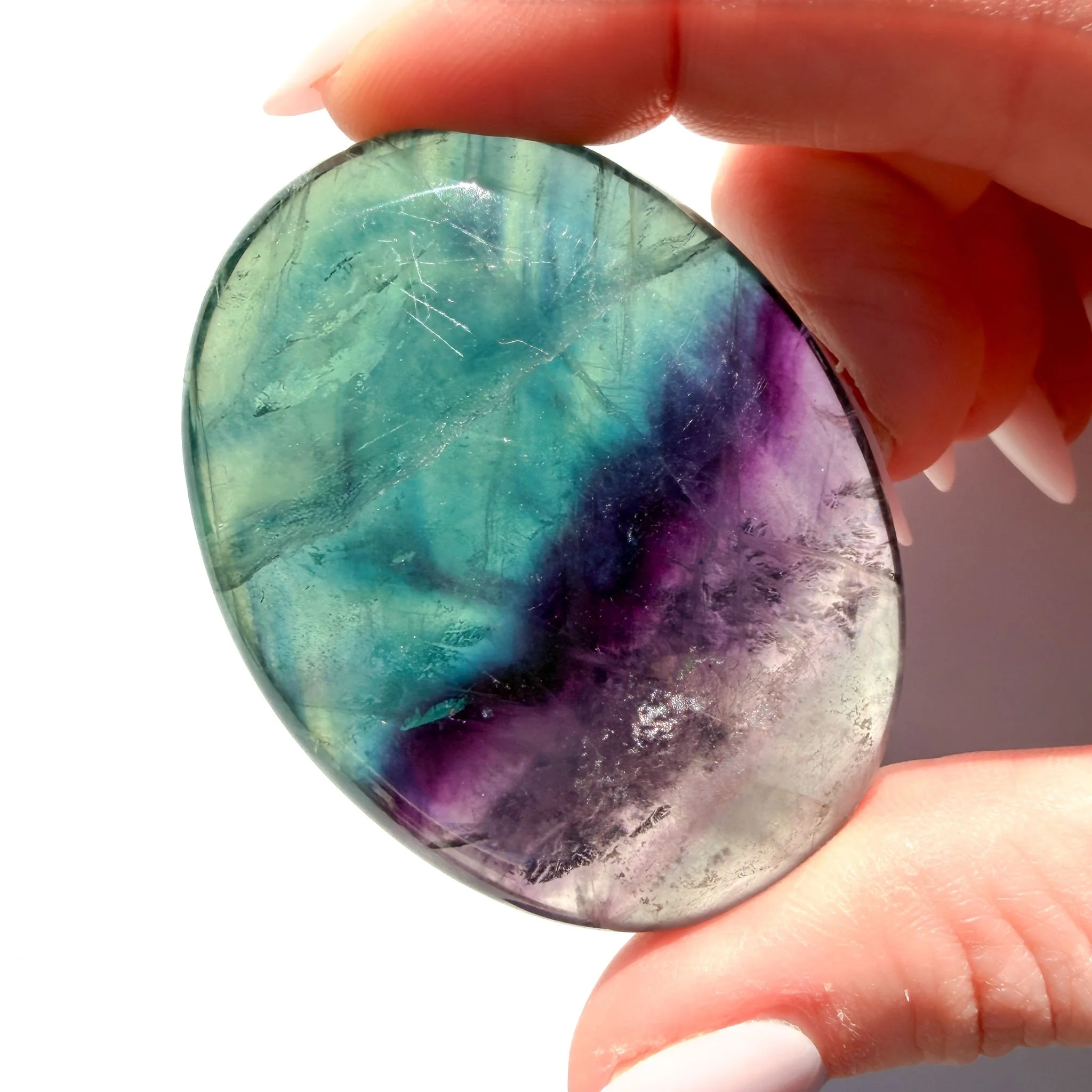 Rainbow Fluorite Palmstone- Small Option D-2.jpg