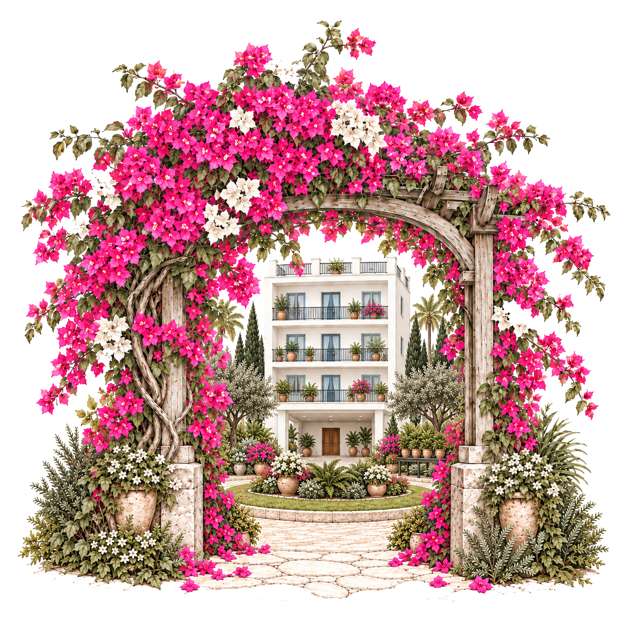 Bougainvillea bed &amp; breakfast