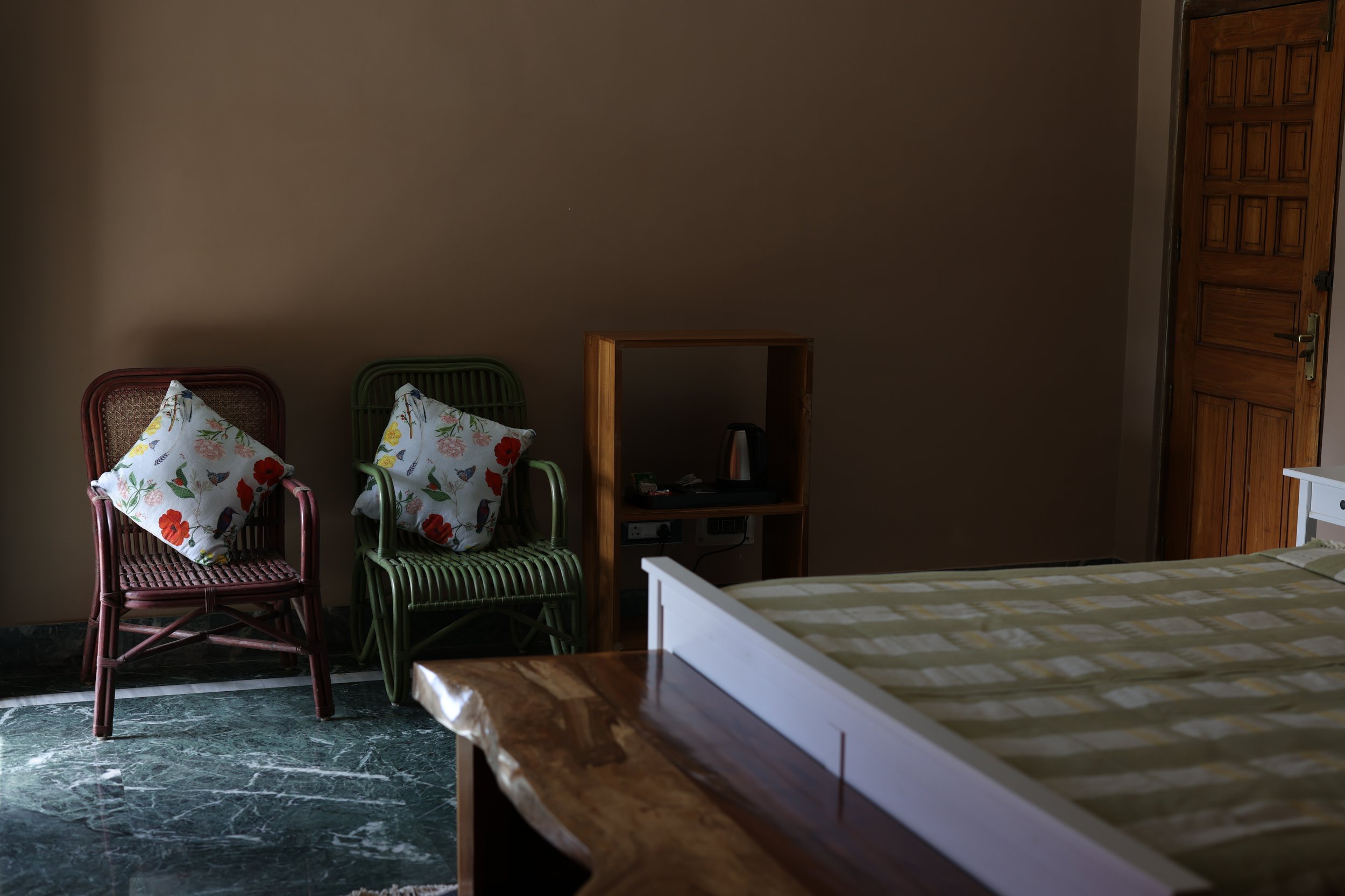 A quiet corner to sit back, read or simply enjoy a little time to yourself.