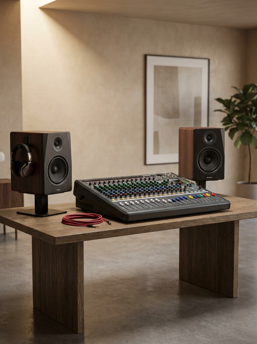 Podcast Mixing Console