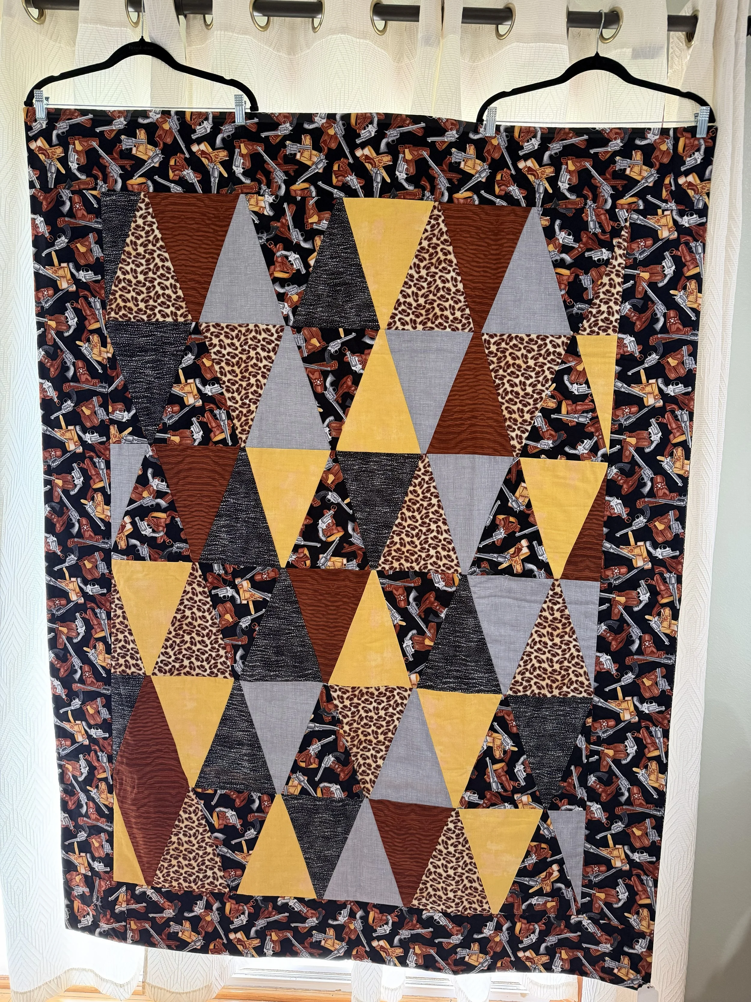 Cowboy Triangle Blanket