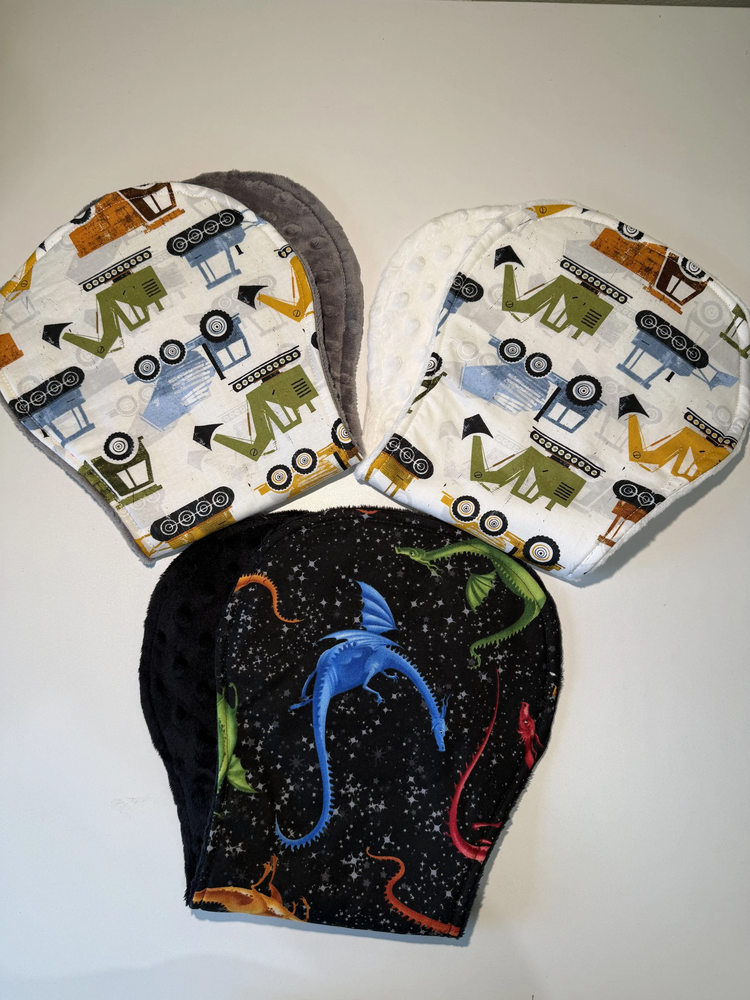 Individual Burp Cloths