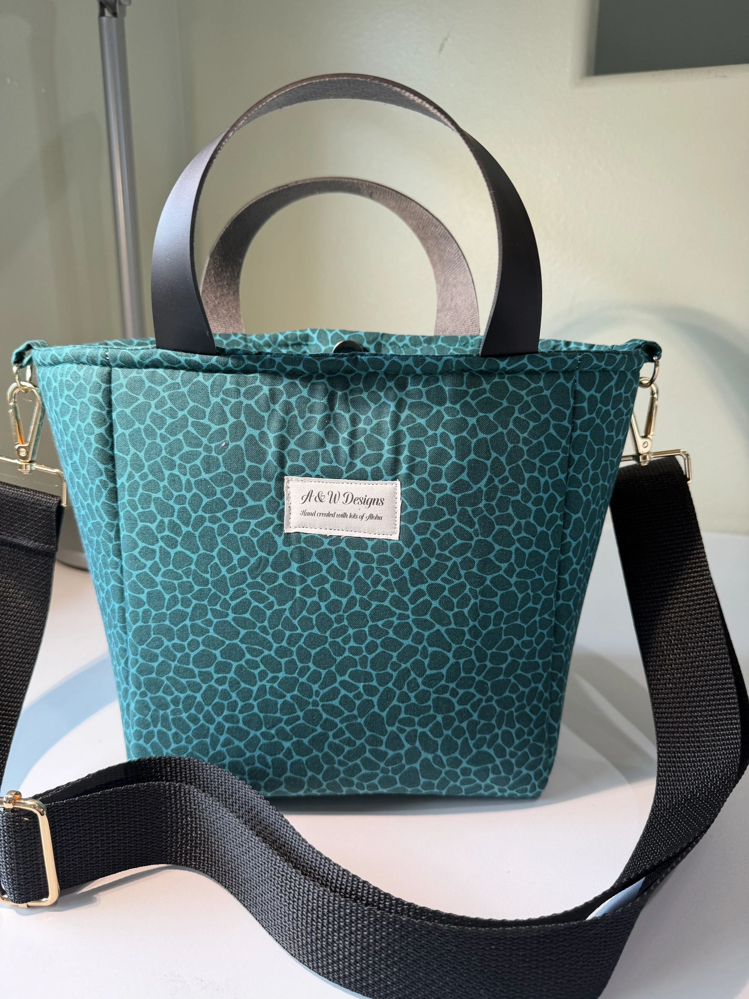 Teal Mini Cross Body Purse