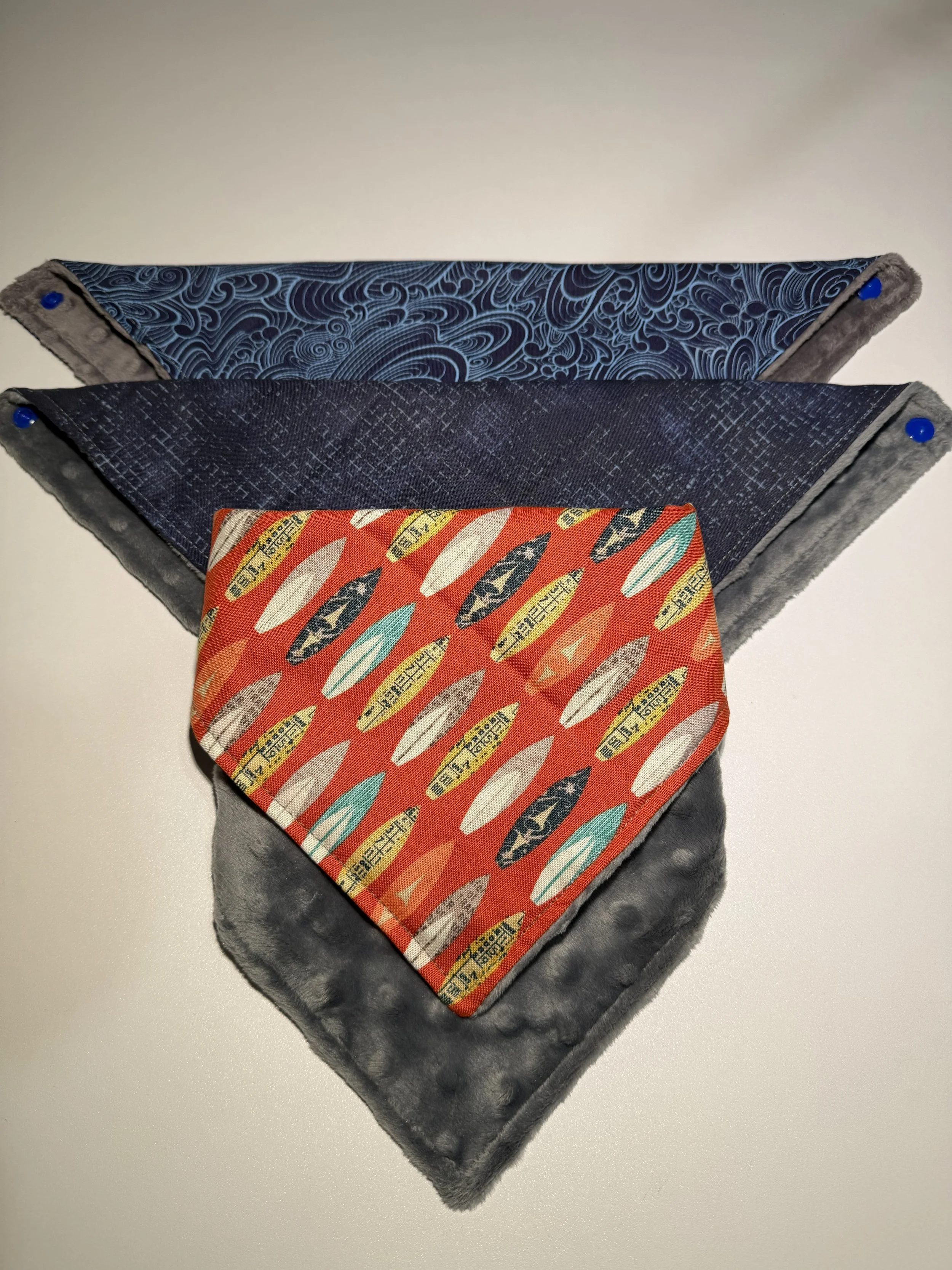 Red Surfboard Bib Cloth Set