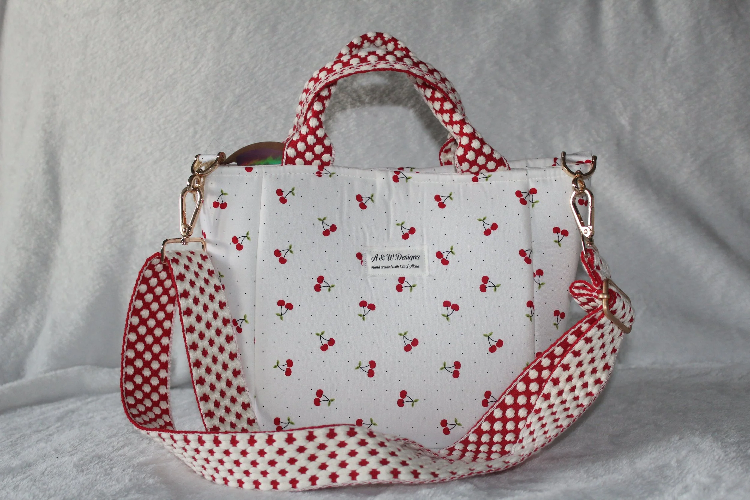Cherry Mini Cross Body Purse