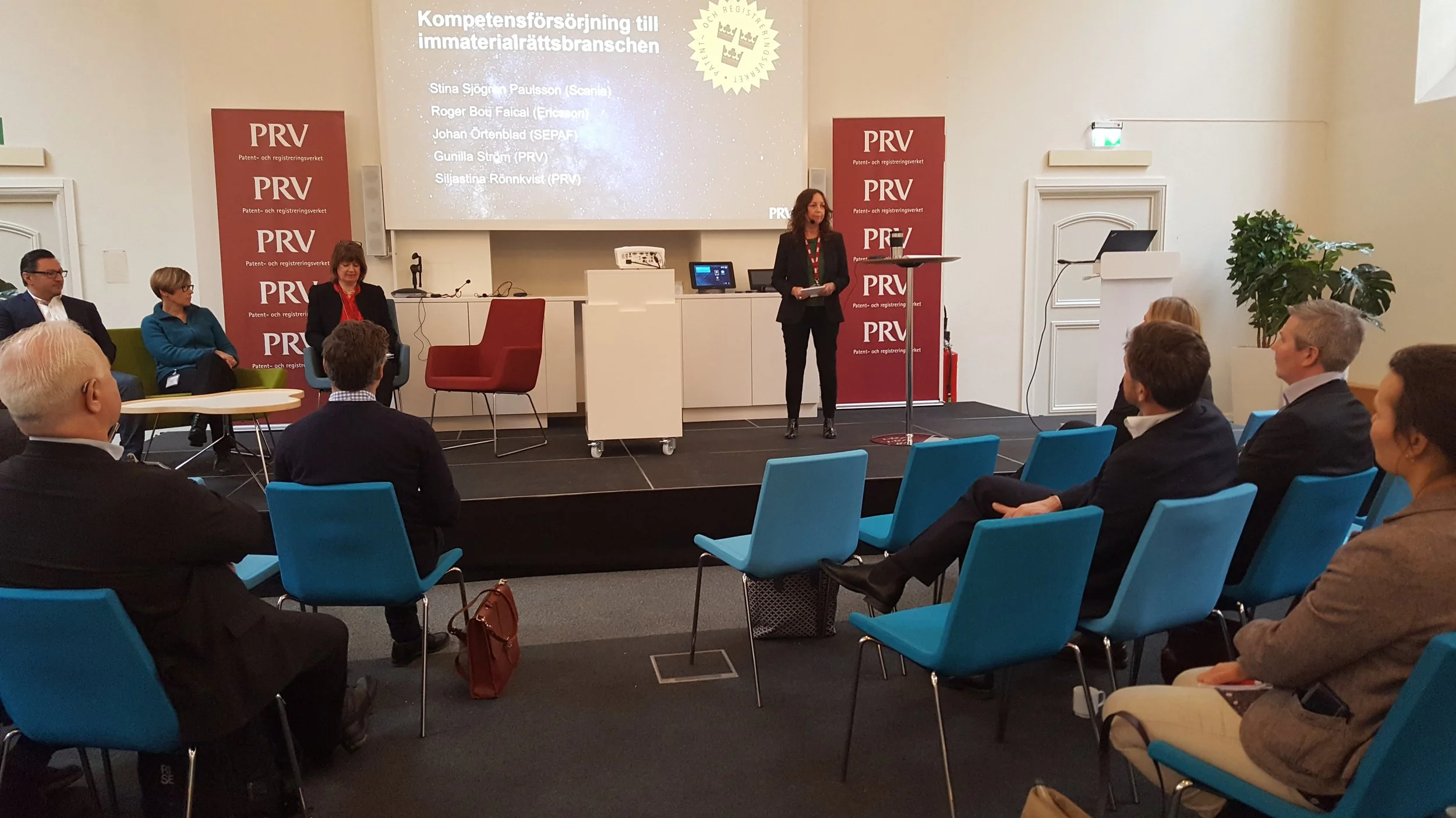 SWEDISH INTELLECTUAL PROPERTY OFFICE
Speaker, moderator.