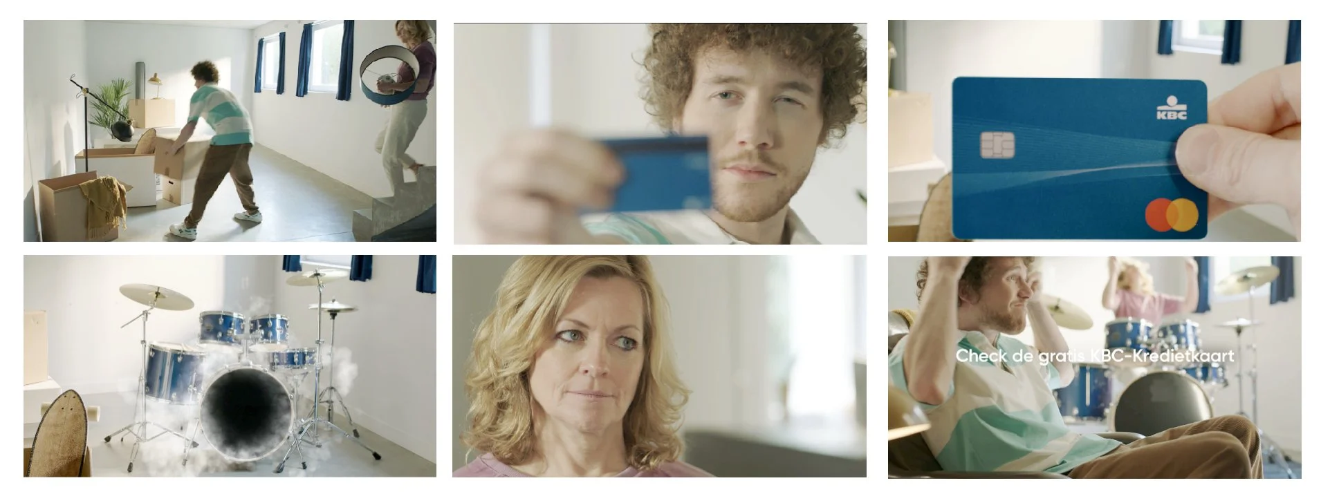 KBC BANK 
Film, concept, ideation, script.