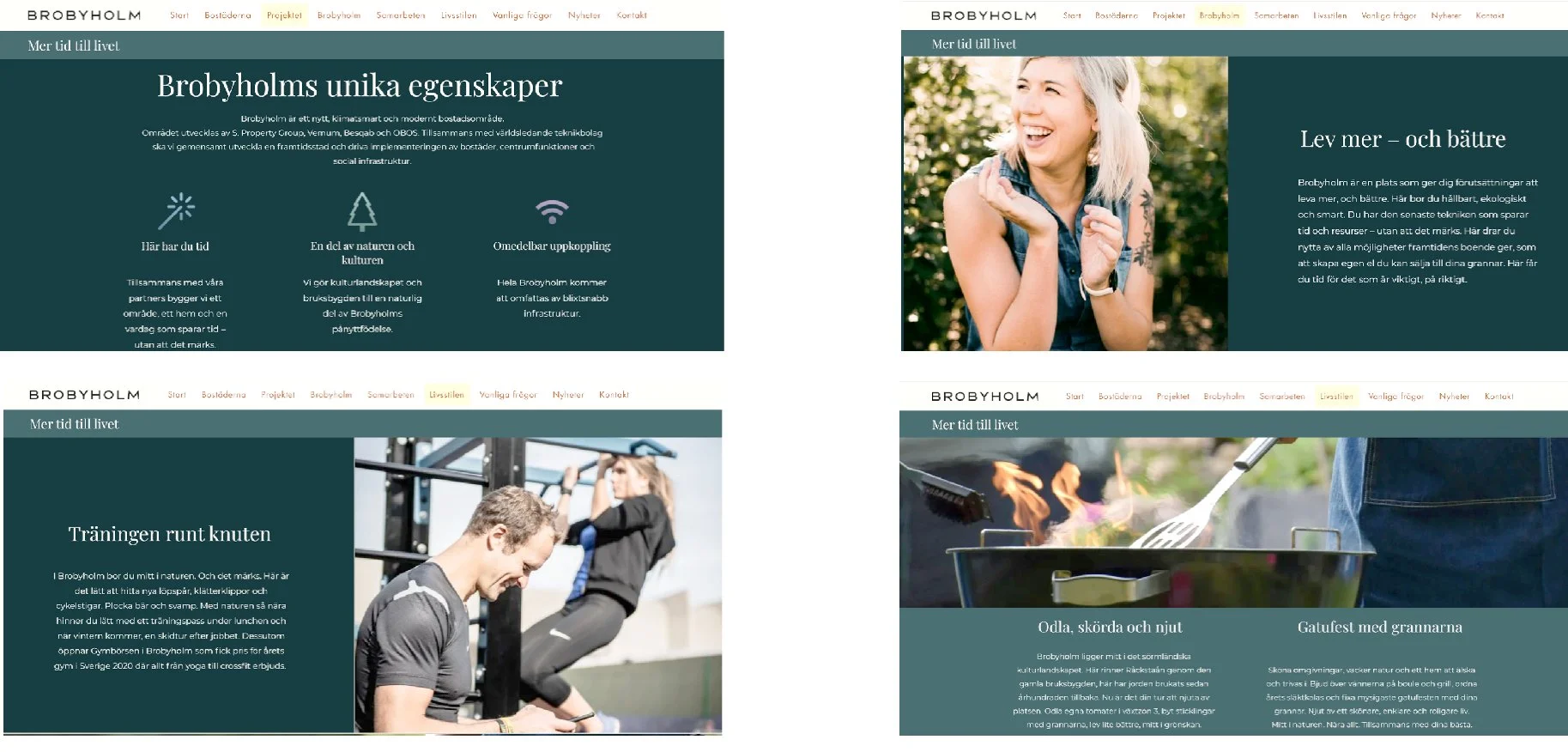 BROBYHOLM 
Residential development. UX-copy, concept.