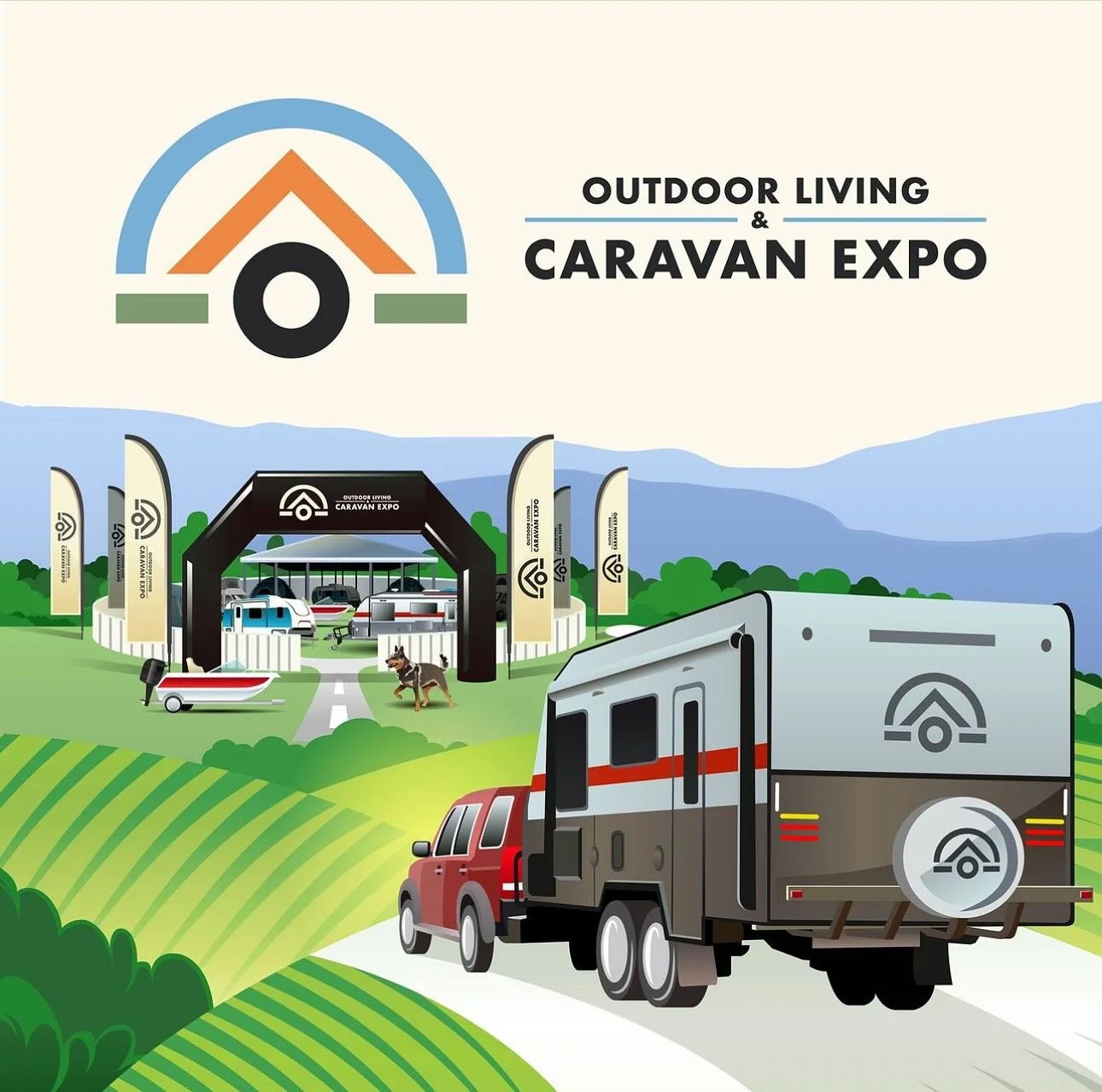 Come see us this weekend 19-21 Jan at @outdoorlivingcaravanexpo Geelong Showgrounds.