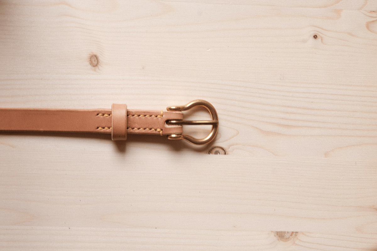 The Heritage Belt Slim — 15 mm