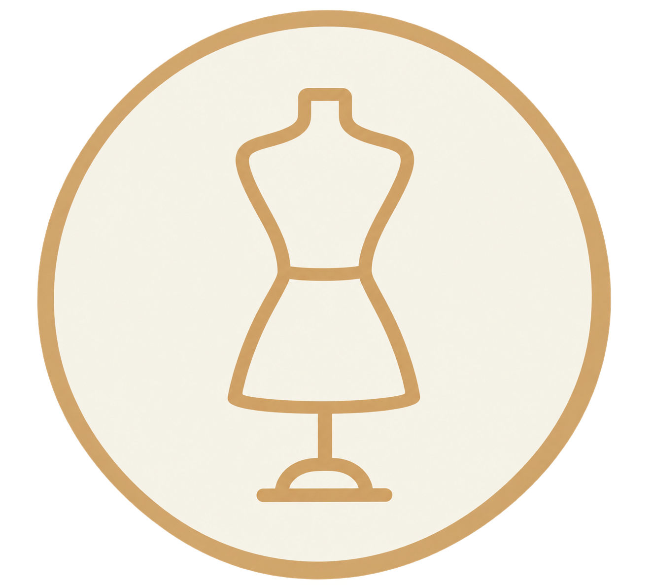 Dress form icon representing personalized styling guidance for the Sheridonna Designs Closet Refresh service.