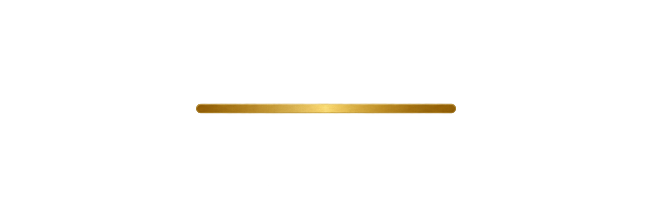 gold decorative line