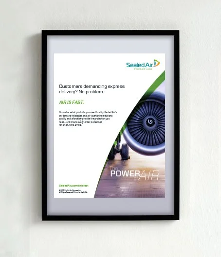 Sealed Air 'Power of Air' Campaign - Art Direction & Design