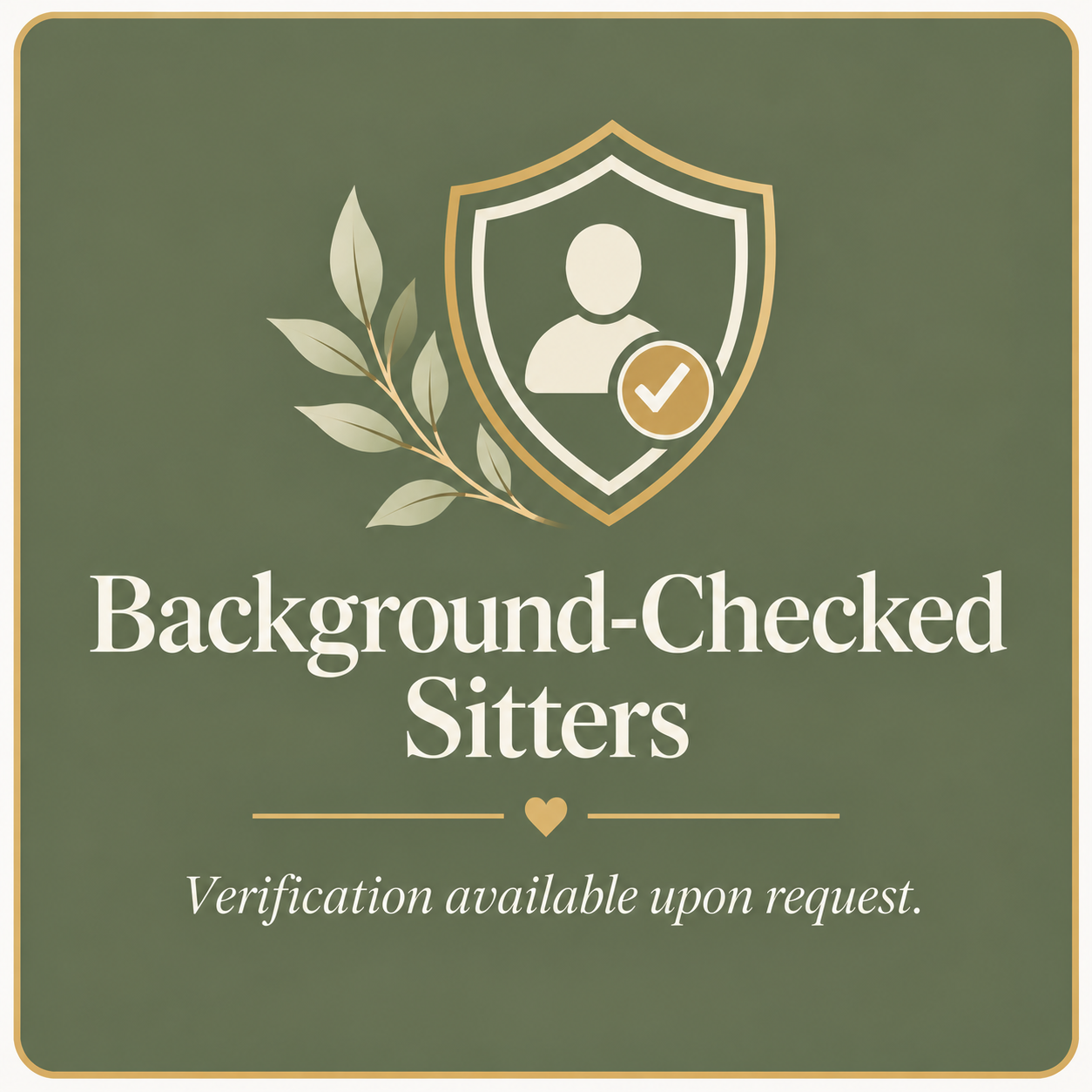 Boise Pet Sitters with background checks