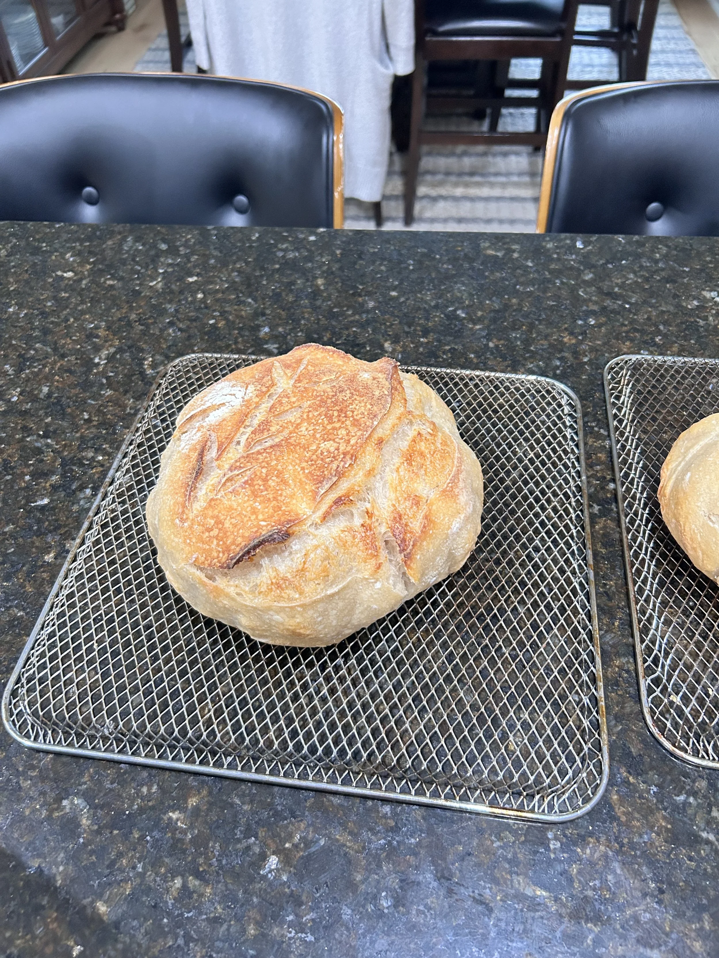 Photo of first loaf in October 2023