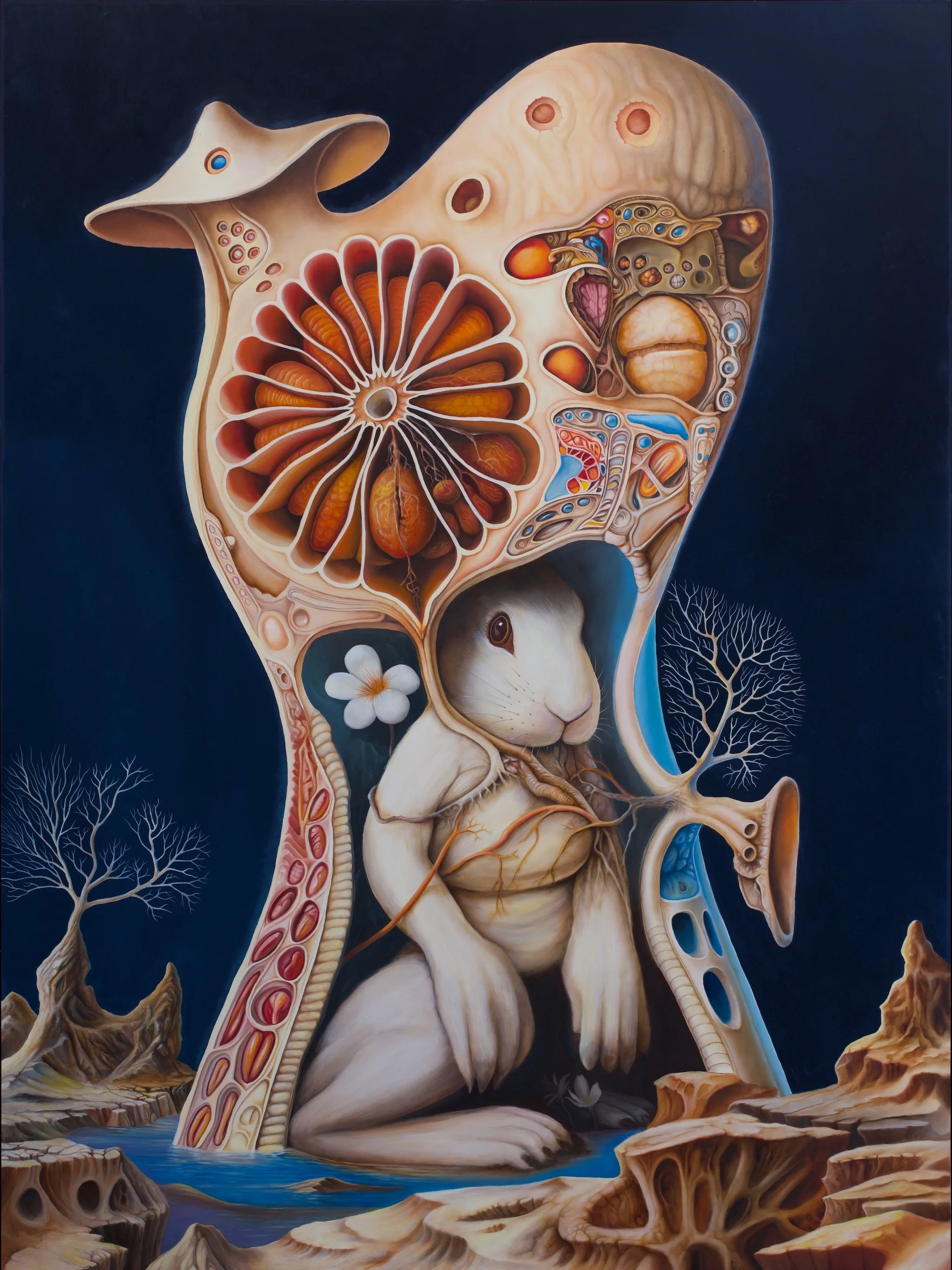 Bununculus, Oil on Panel 36" by 48"